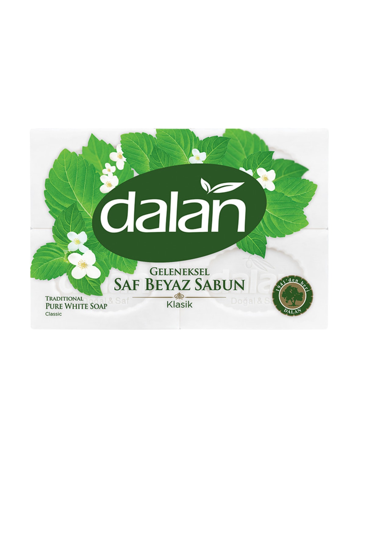 صابون جامد کلاسیک سفید خالص 1000 گرمی با کیفیت بالا دالان Dalan