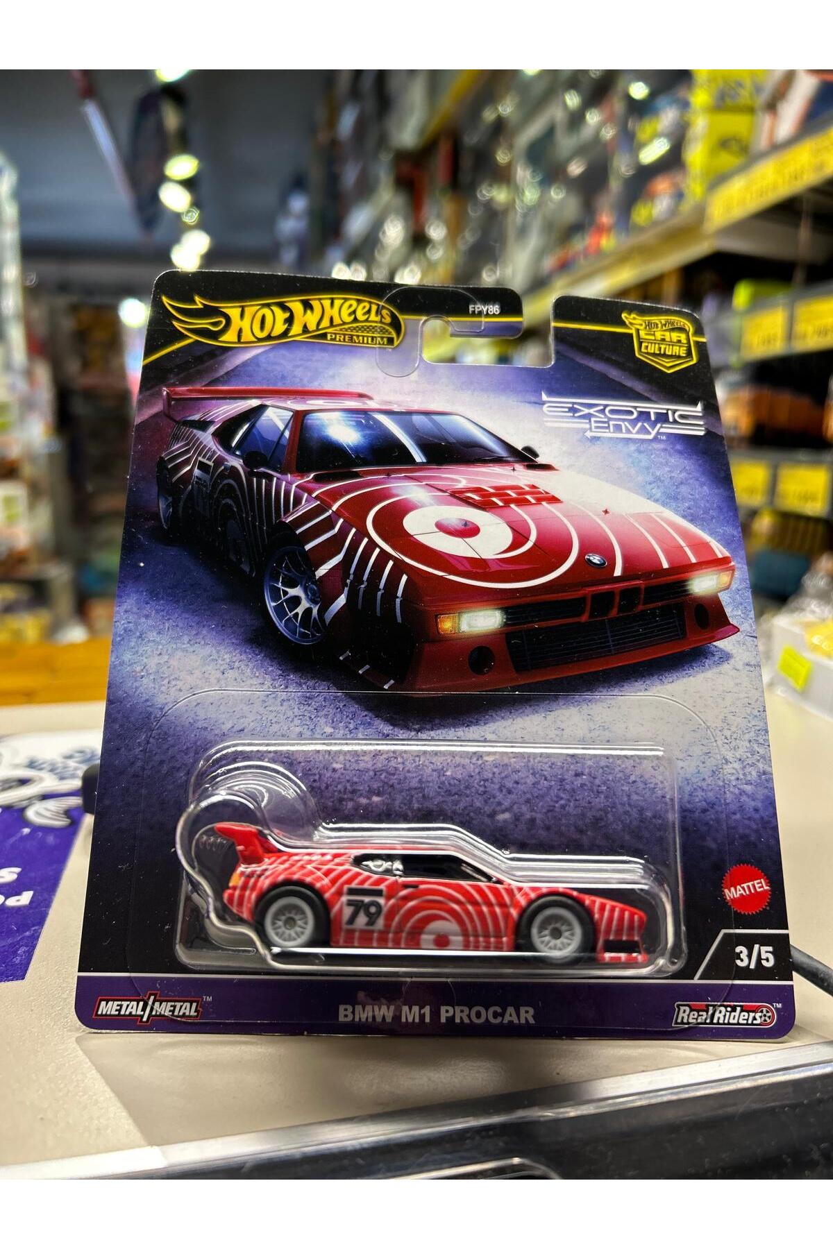 ماشین اسباب بازی BMW M1 PROCAR HOT WHEELS PREMIUM HKC79 HOT WHEELS