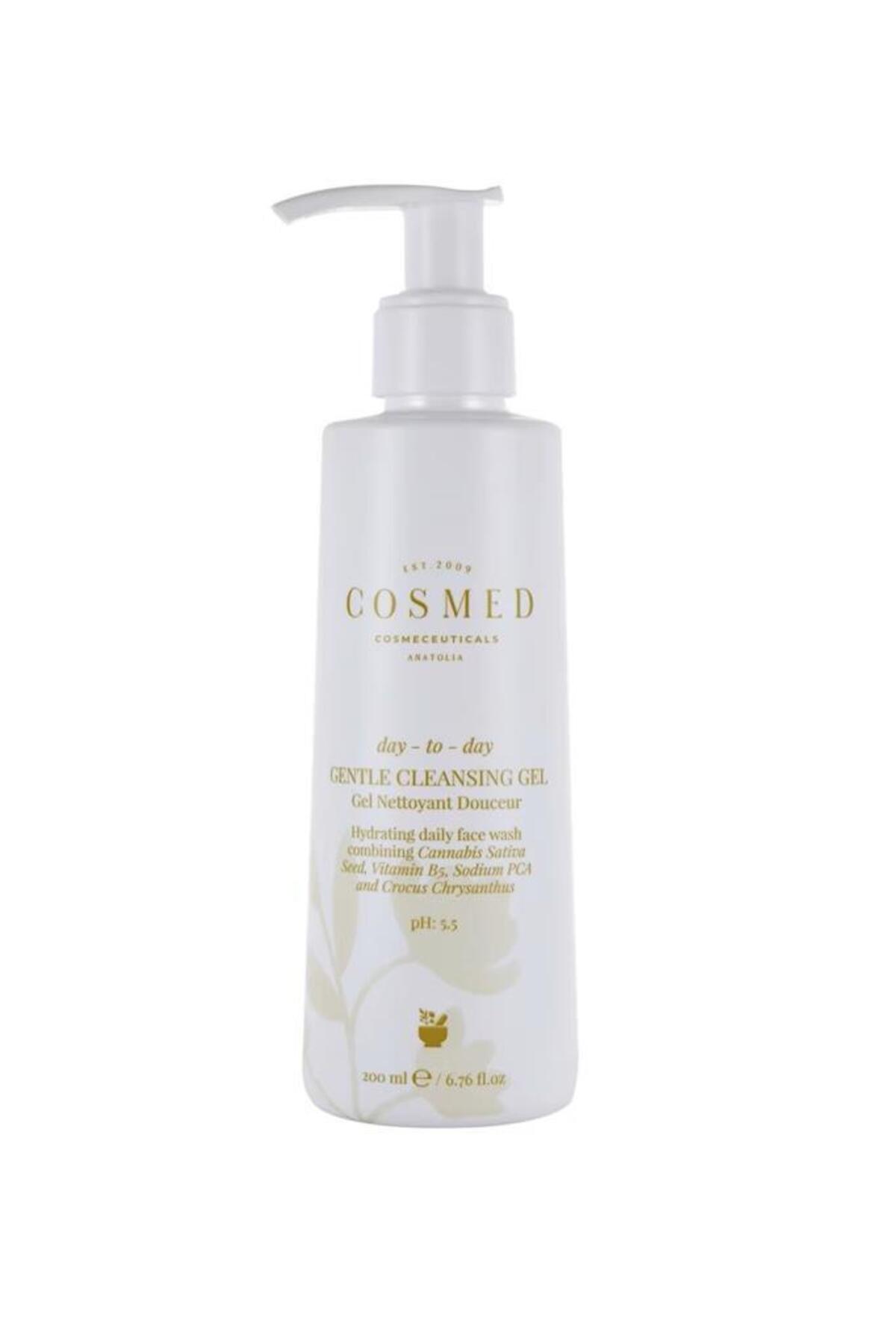 COSMED ژل تمیز کننده صورت ملایم روزانه 200 میلی لیتر