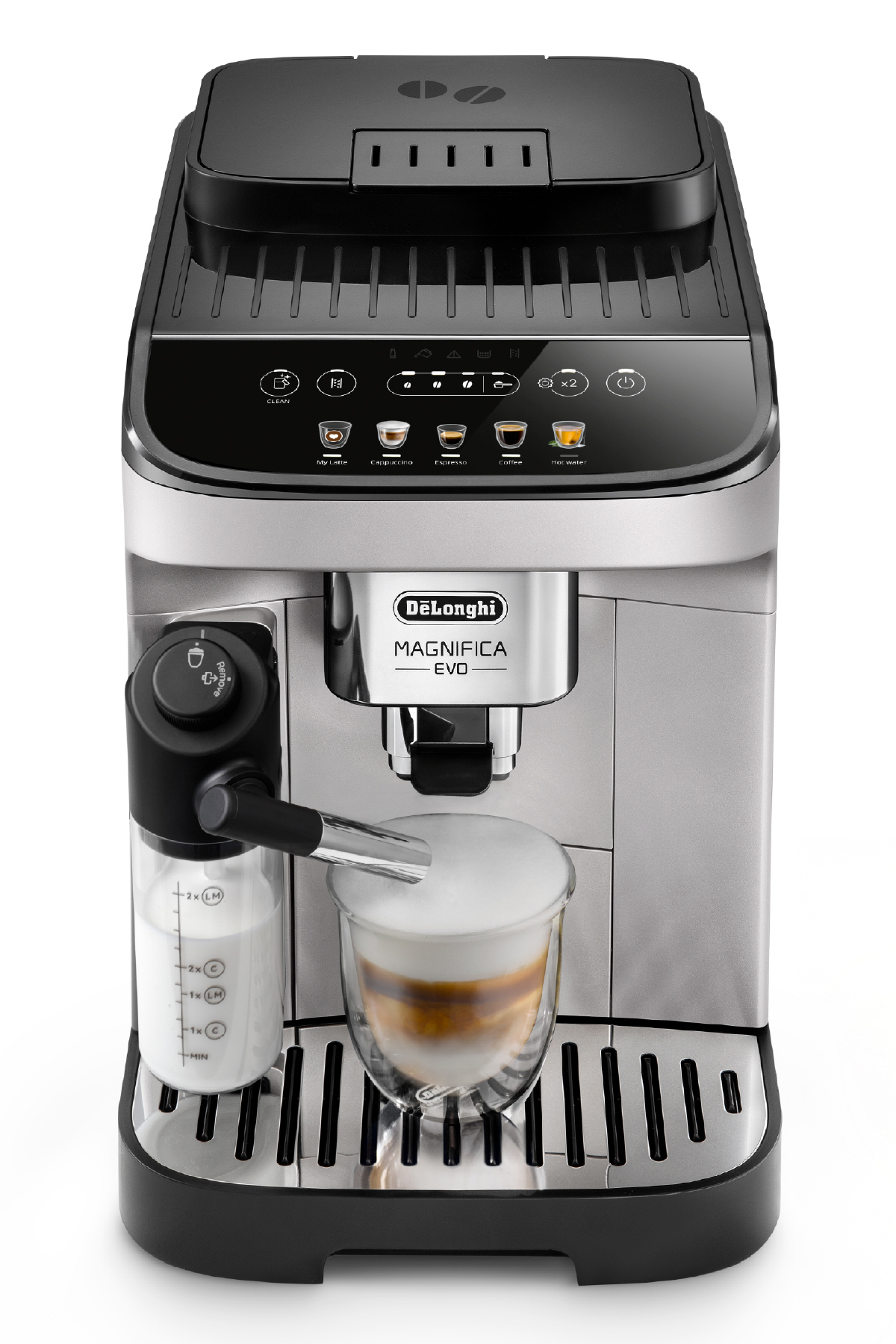دستگاه اسپرسو و کاپوچینو قهوه ساز تمام اتوماتیک MAGNIFICA EVO, ECAM290.61.SB اورجینال Delonghi