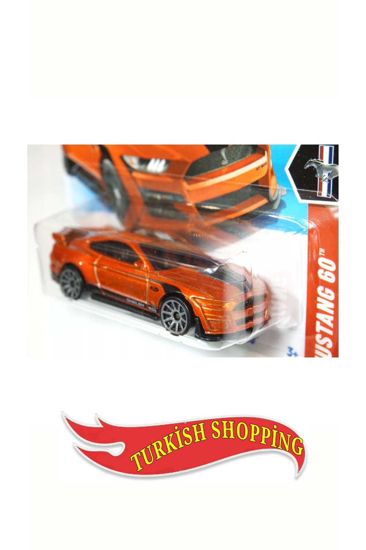 ماشین اسباب بازی FORD MUSTANG SHELBY GT500 مدل 2025 CASE 1:64 SCALE 2020 از ترکیه HOT WHEELS