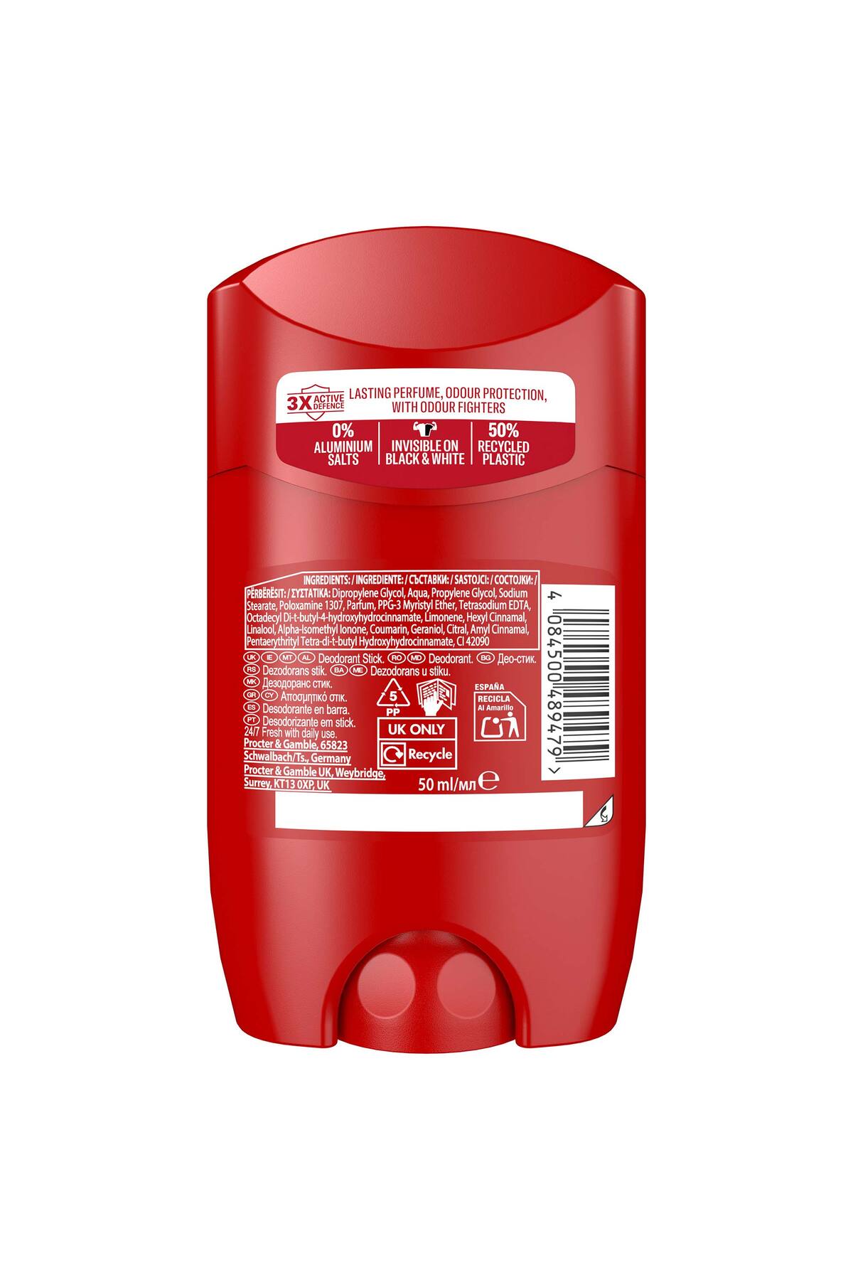 دئودورانت رول آن 50 میلی لیتر مدل Bearglove مناسب برای همه جنسیت ها اولد اسپایس Old Spice