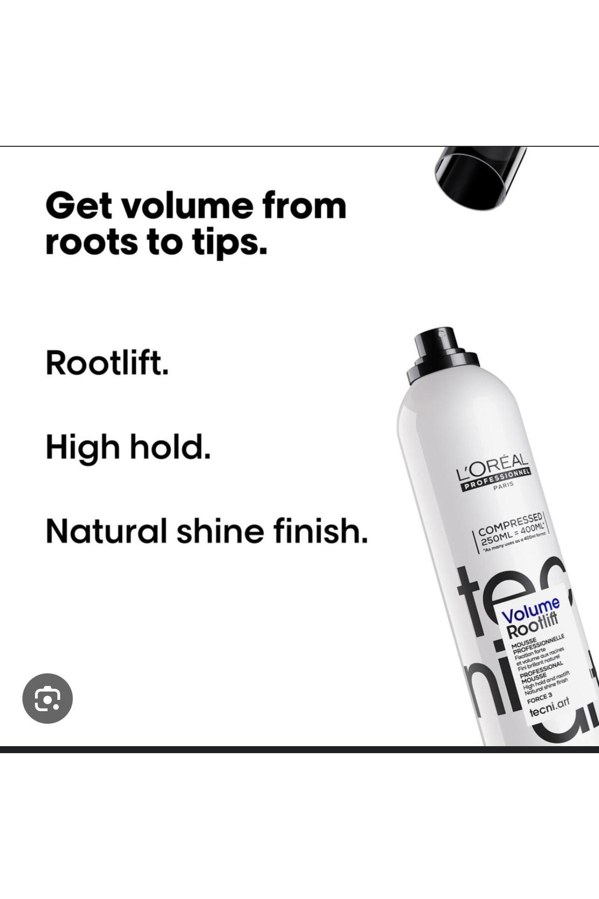 شامپو مردانه و زنانه سریال SERIE EXPERT VOLUME DIP FOAM که حجم 250 میل EVA را می دهد L'oreal Professionnel