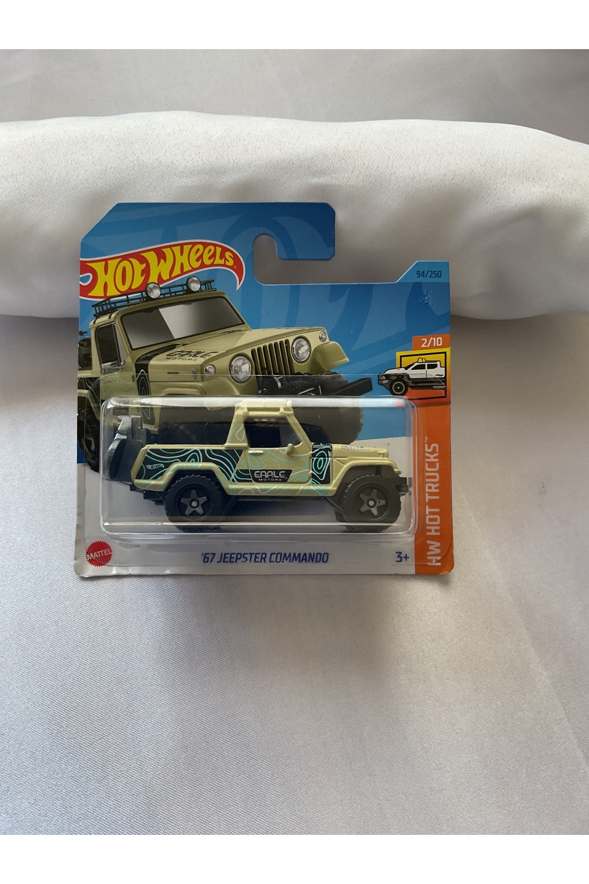 ماشین اسباب بازی '67 JEEPSTER COMANDO H: 057 هات ویلز اورجینال HOT WHEELS