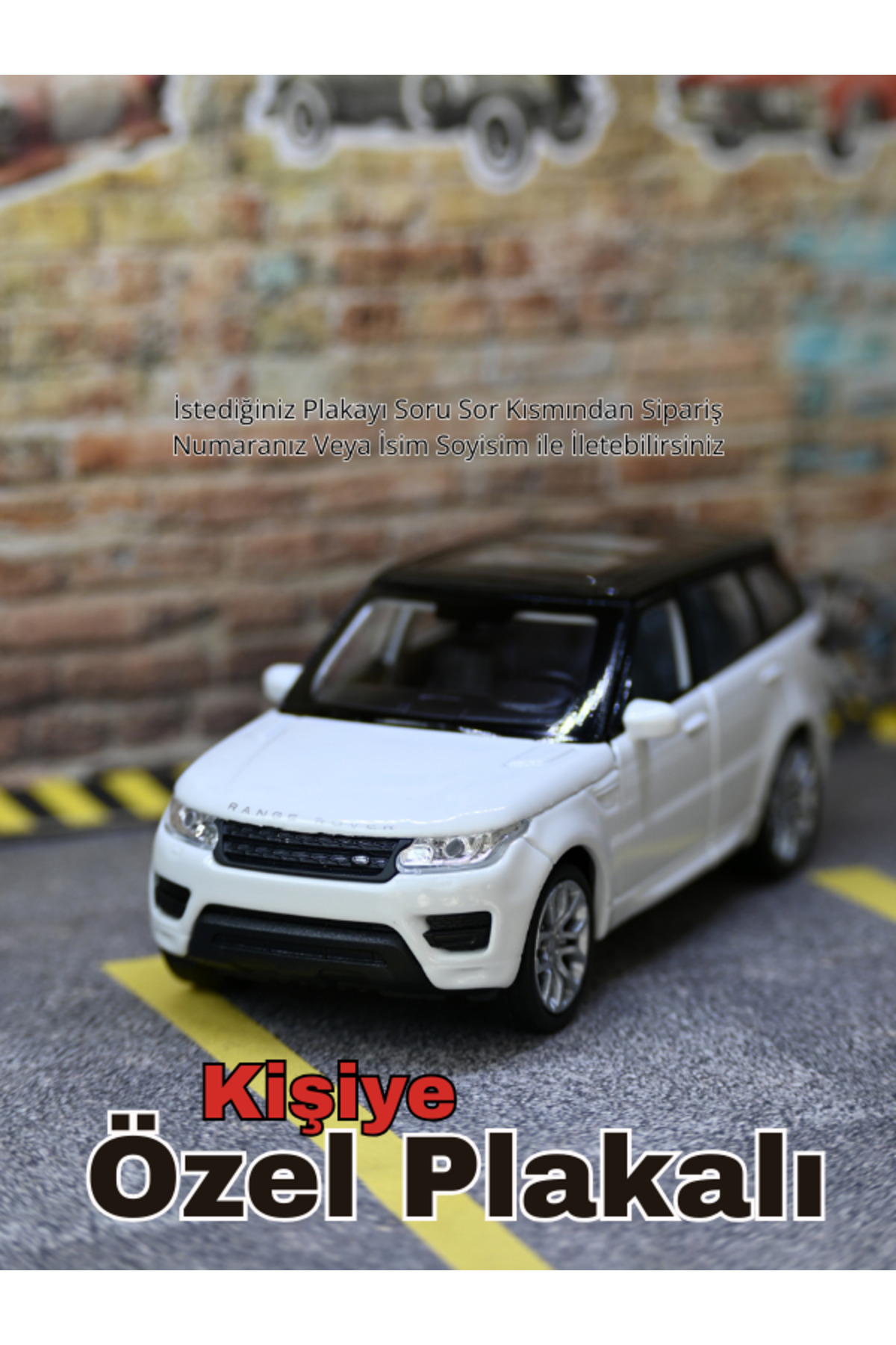 ماشین اسباب بازی RANGE ROVER TOY CAR METAL با صفحه شخصی bebeym