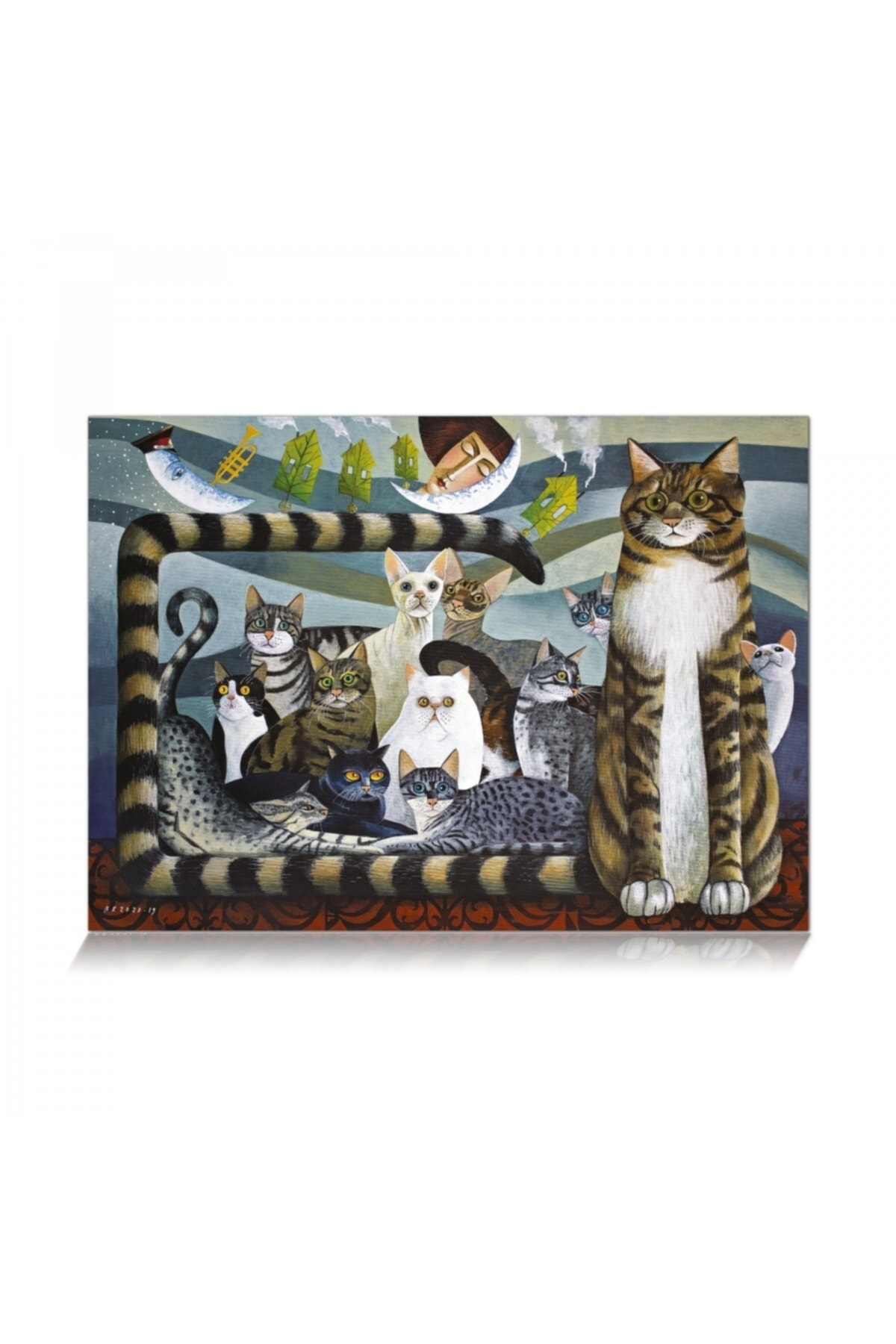 پازل STAR GAME CAT FAMILY, 500 PIECE PUZZLE 1100622 از ترکیه Star Oyun