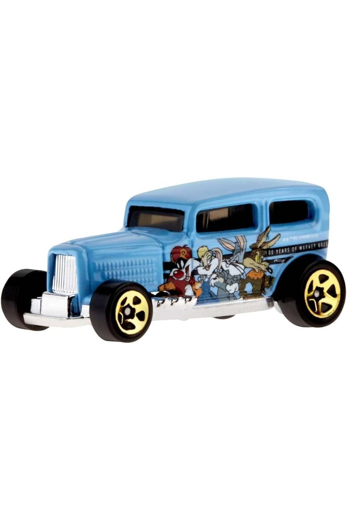 ماشین اسباب بازی چرخ های داغ نیمه شب OTTO 1:64 SCALE WARNER BROS LOONEY TUNES HMV73 C6BRXTHH29 هات ویلز اورجینال HOT WHEELS