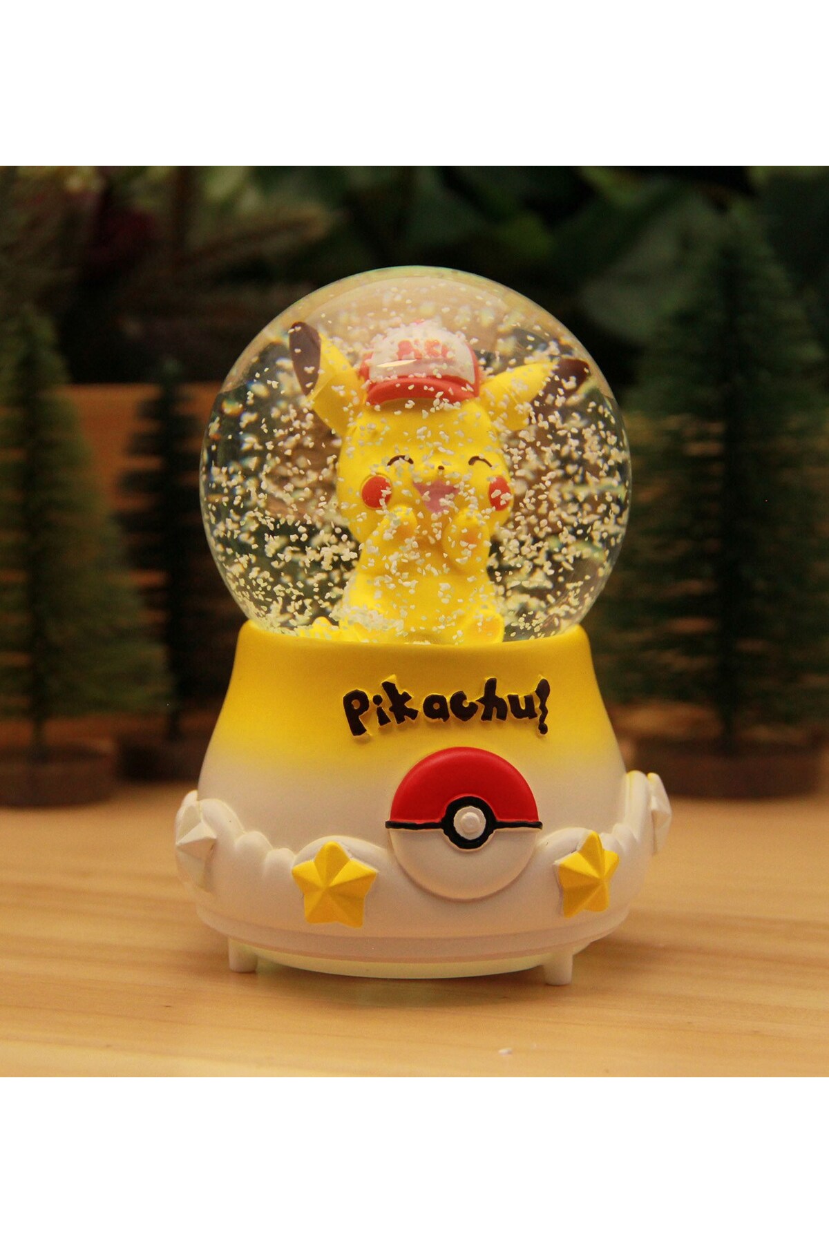 گوی برفی نورپردازی شده و موزیکال SNOW GLOBE در اندازه بزرگ از ترکیه HEDİYEBİZİZ