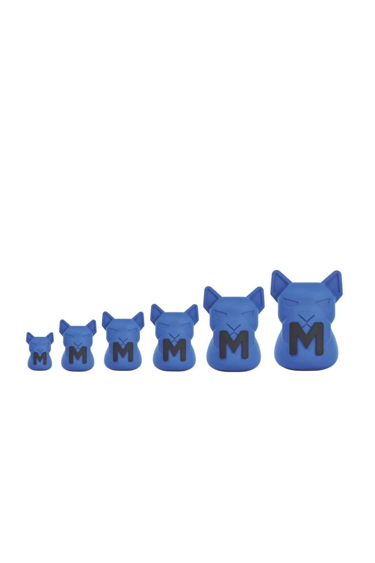اسباب‌بازی تشویقی لاستیکی سگ لاپیس (S) از سری Power Chew، ام‌پتس M-PETS آبی