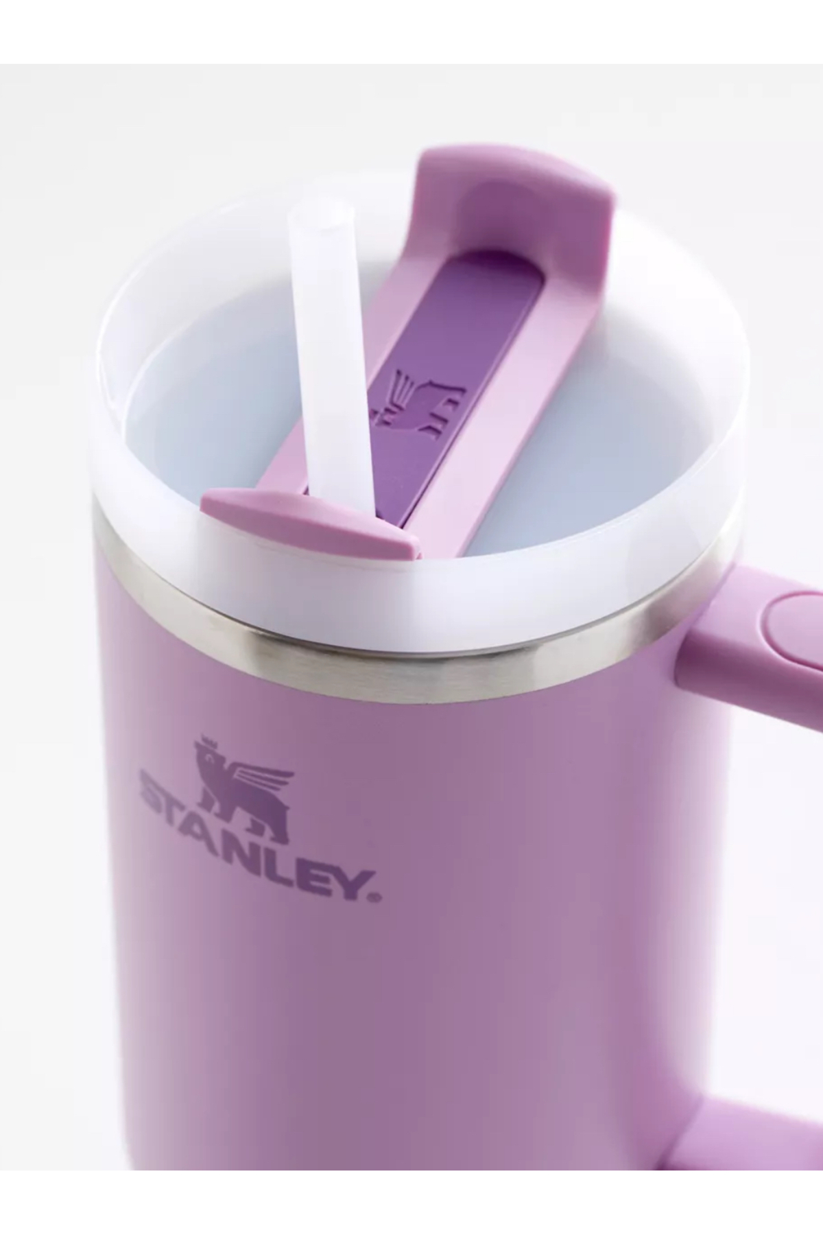 فلاسک ® فنجان قمقمه QUENCHER با نی 1.18 لیتر بنفش اورجینال Stanley