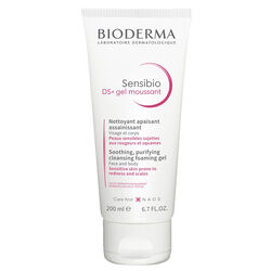 ژل شوینده کف‌کننده صورت بایودرما Bioderma Sensibio DS+، مناسب پوست حساس، ۲۰۰ میلی‌لیتر
