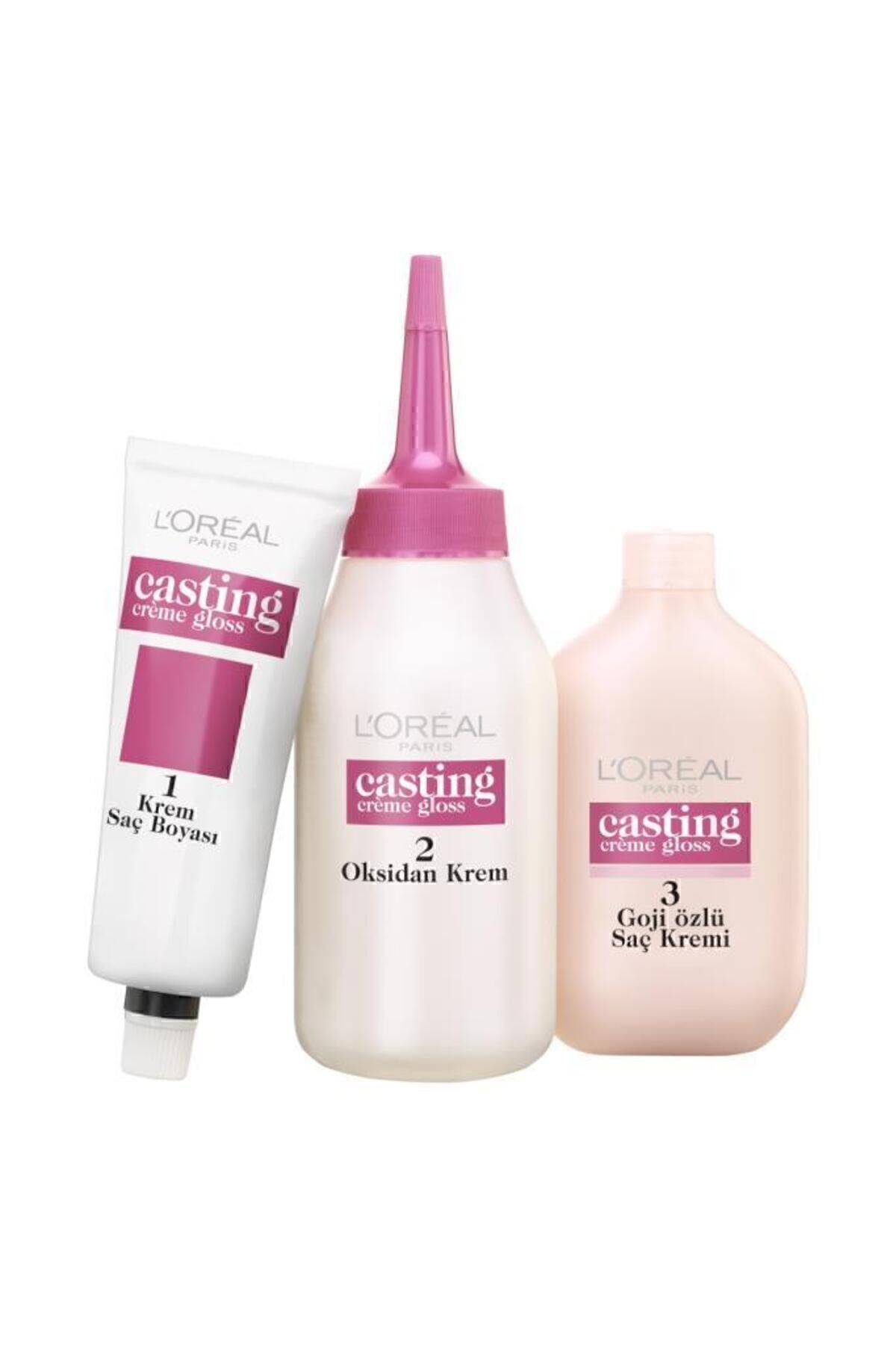 L'Oreal Paris رنگ مو Casting Creme Gloss رنگ‌ قرمز تمشک شماره 550