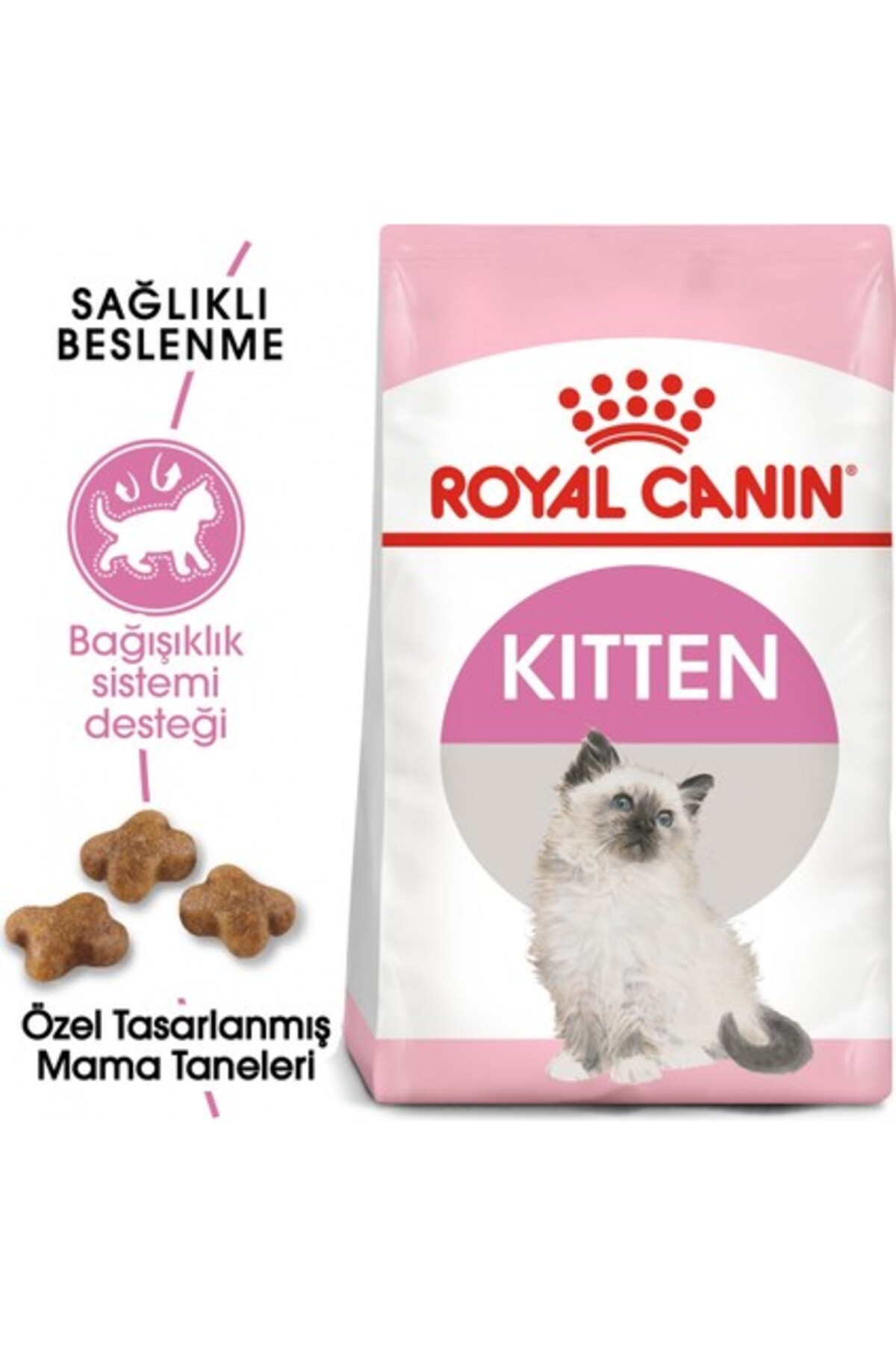 غذای خشک بچه‌گربه رویال کنین Royal Canin، ۱۰ کیلوگرم Çok Renkli