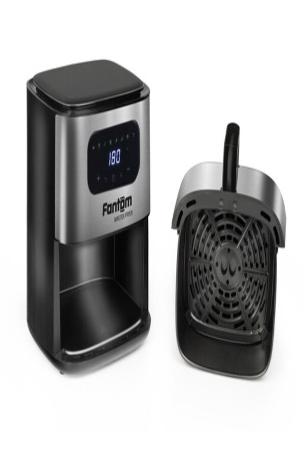 سرخ کن دیجیتال بدون روغن MASTER FRYER FAN AF5000 INOX اورجینال FANTOM