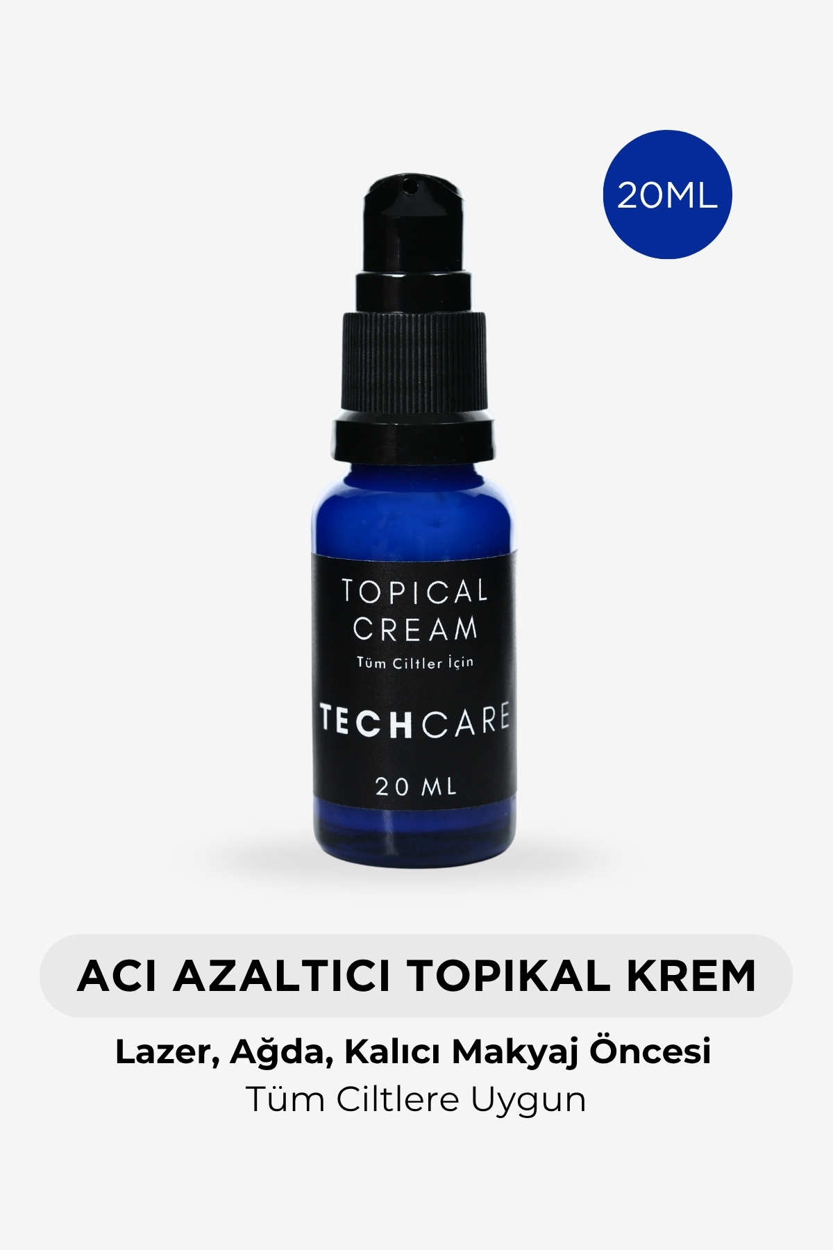 کرم تسکین دهنده درد 20 میلی لیتر مناسب لیزر اپیلاسیون و آرایش دائمی Tech Care