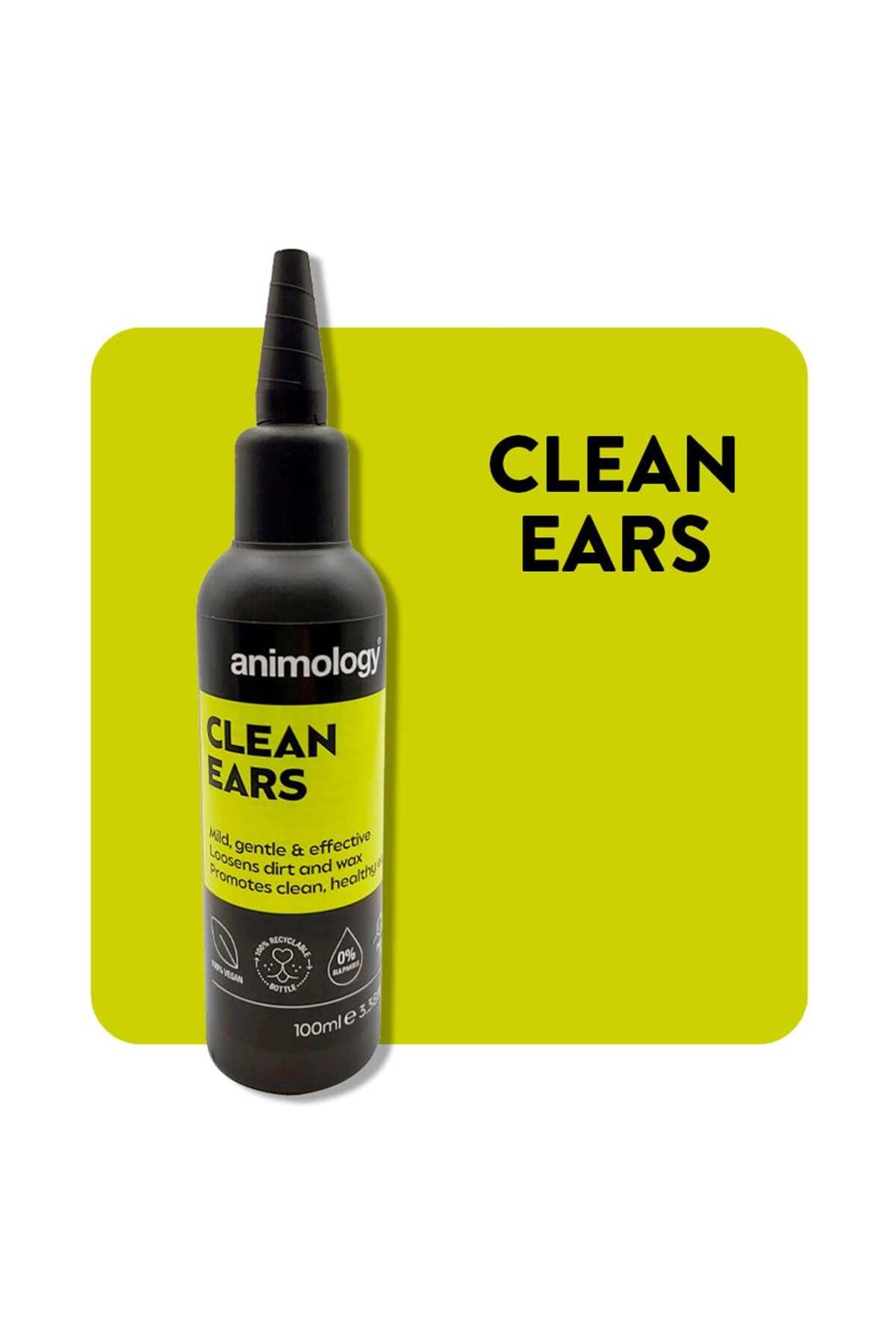 لوسیون پاک‌کننده گوش سگ و گربه انیمولوژی Animology Clean Ears، ۱۰۰ میلی‌لیتر