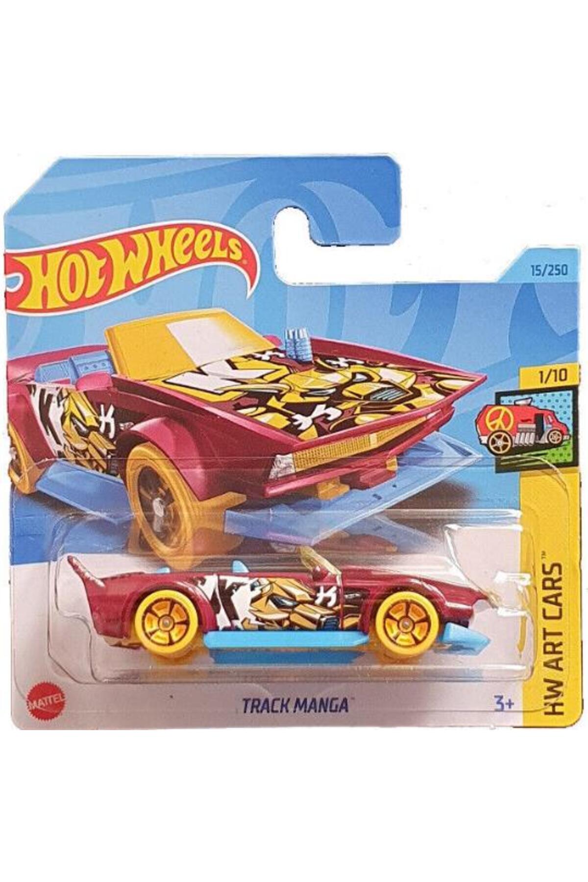 ماشین اسباب بازی MANGA HKK15 TRACK CARS SINGLE هات ویلز اورجینال HOT WHEELS