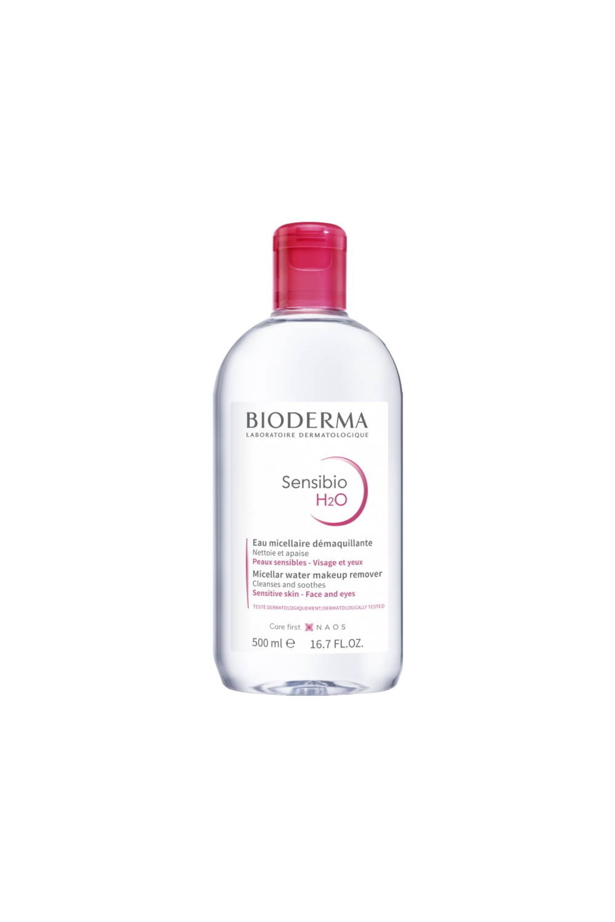 Bioderma آب میسل پاک کننده 500 میلی لیتر بدون نیاز به شستشو