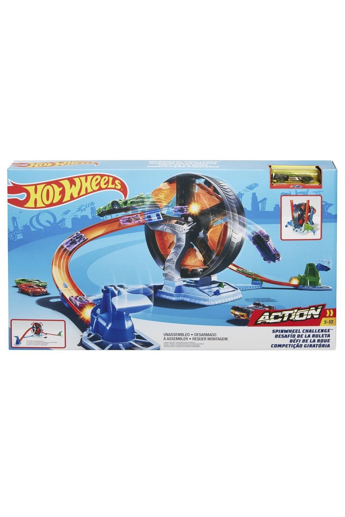 ماشین اسباب بازی چرخ های داغ GJM77 مجموعه مسابقه ماجراجویی 4 8 سال هات ویلز اورجینال HOT WHEELS