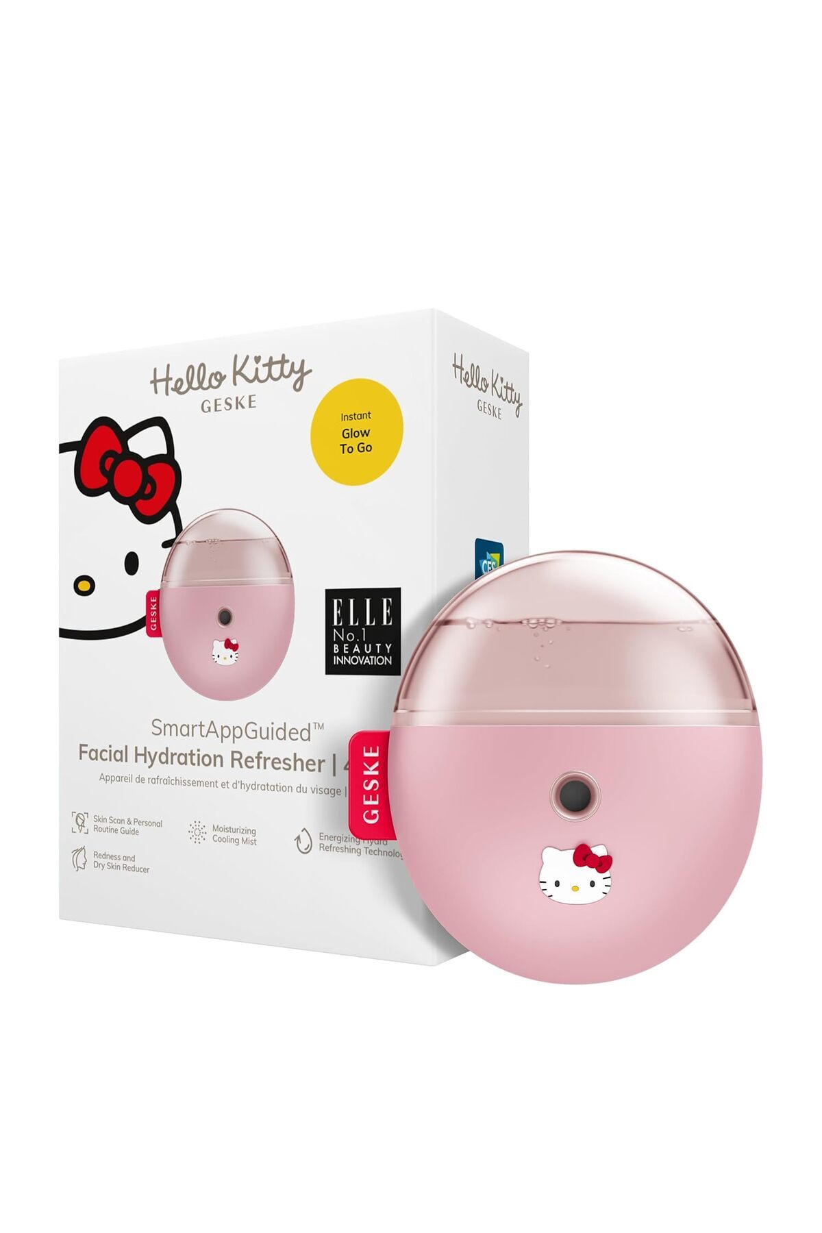 ماساژور صورت دستگاه پاک کننده SMARTAPPGUIDED™ REFRESHER 4 IN 1 FACIAL HYDRATION اورجینال Geske
