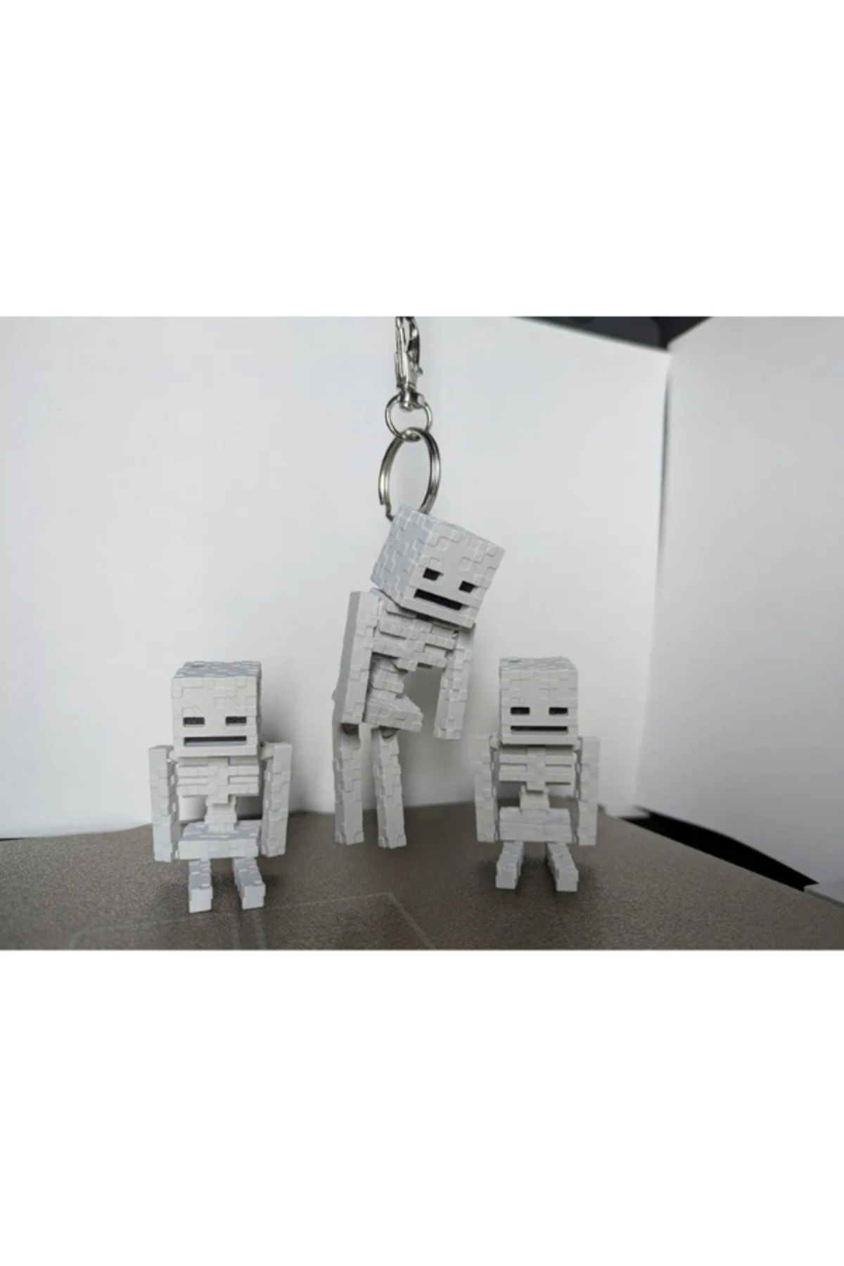 اشیاء دکوراتیو و مجسمه دسته کلید MINECRAFT SKELETON اورجینال FLEXIS WE MAKE IT POSSIBLE FOR YOU