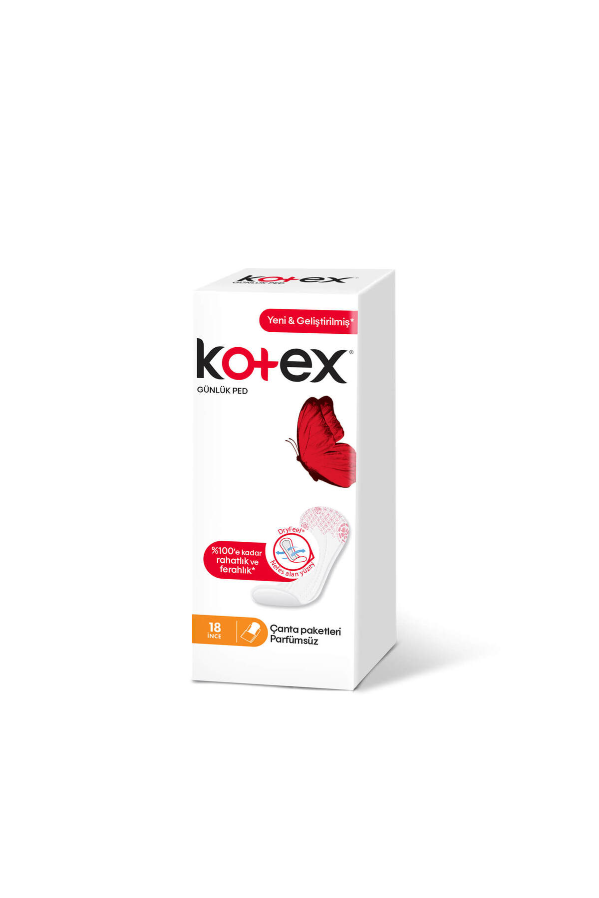 پدهای روزانه Anydays 20 عدد معمولی کوتکس Kotex