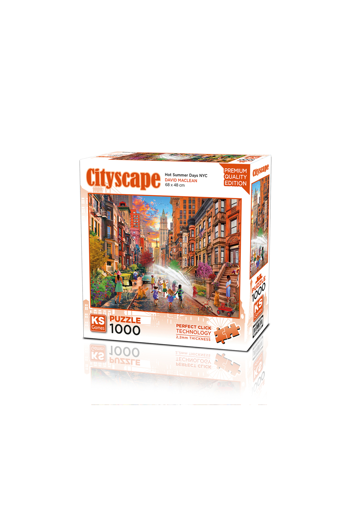پازل روزهای گرم تابستان NYC 1000 اورجینال Ks Games