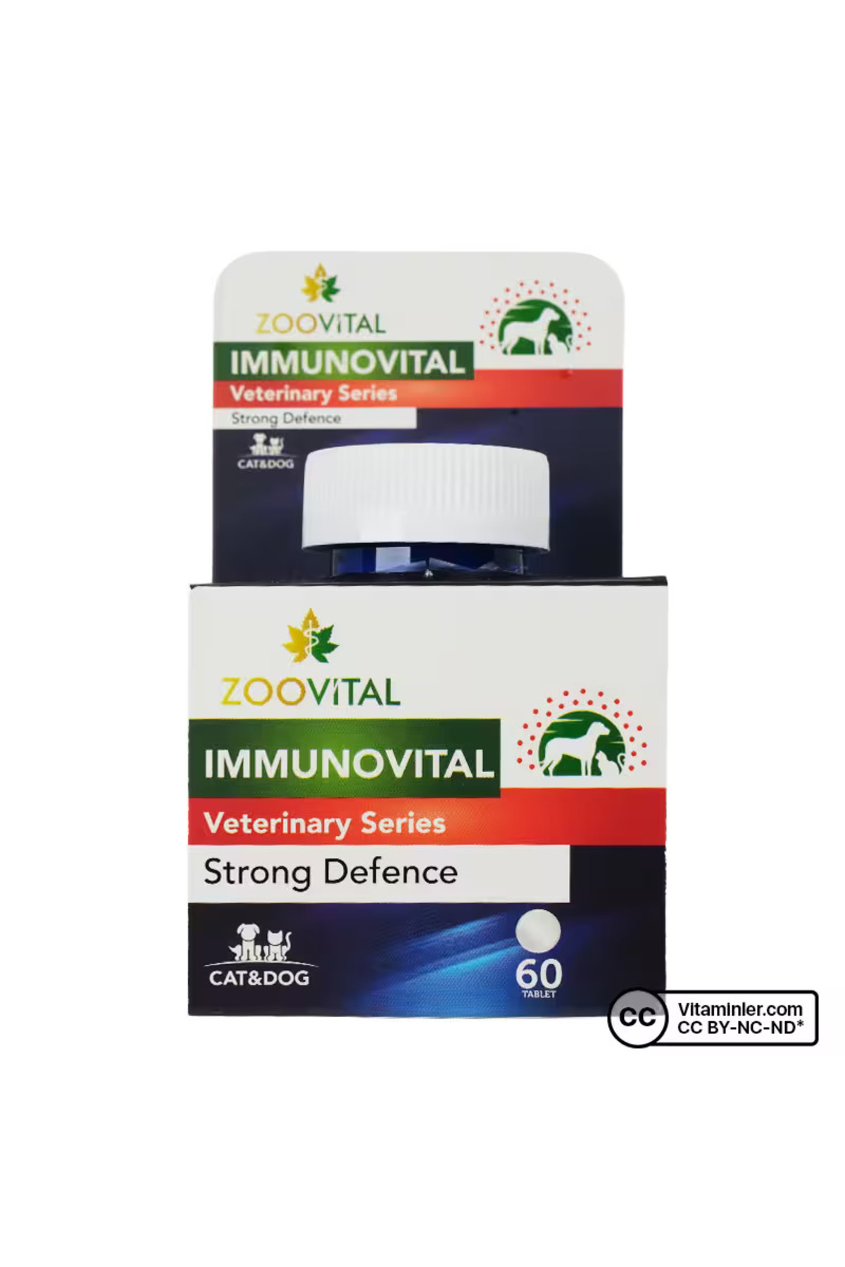 قرص ویتامین گربه بلاپاز BELLAPAWS Immunovital، کد Z00V1T4L، مدل 1MMUN0V1