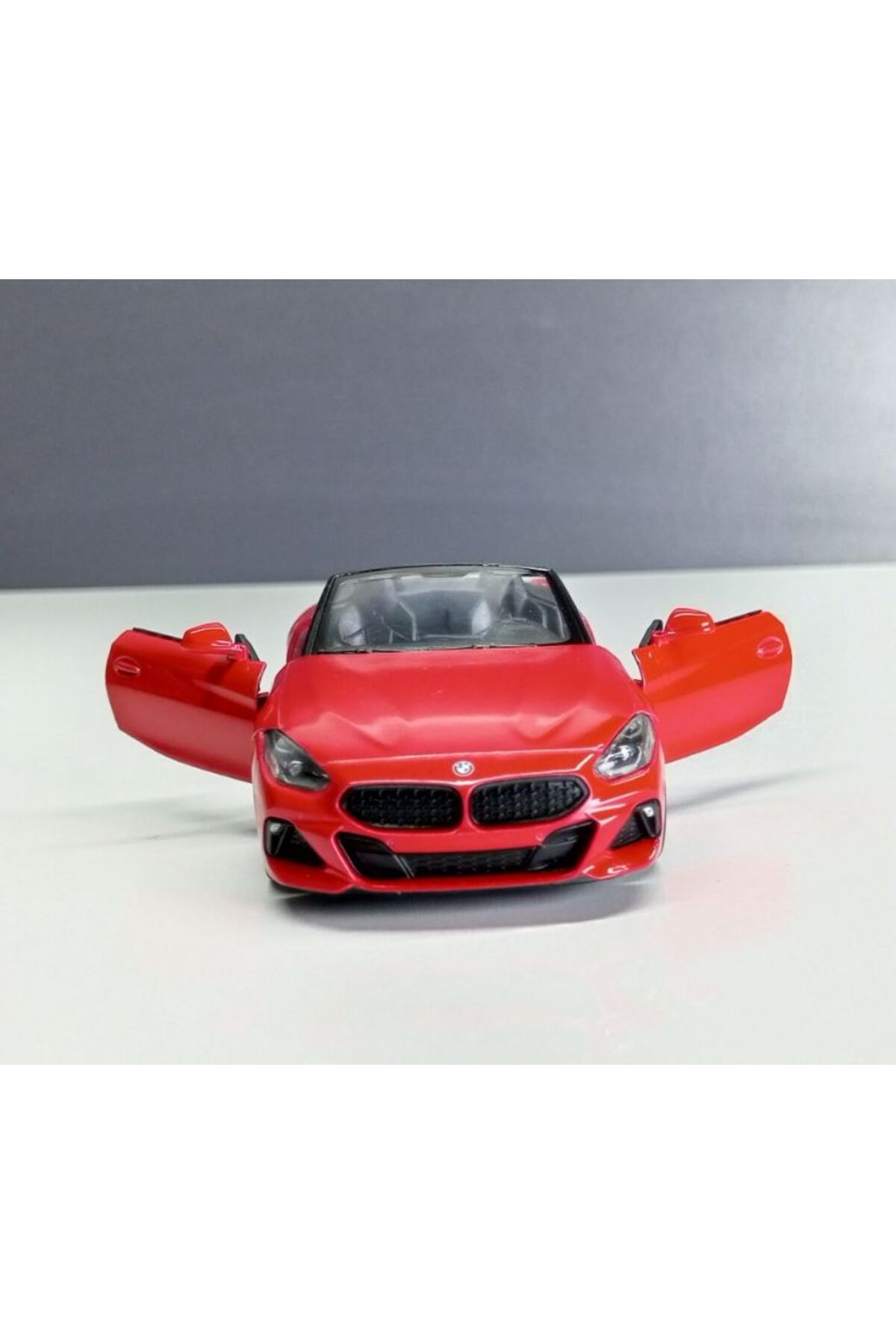 مدل خودرو 1:34 قرمز BMW Z4 PULL DROP METAL CAR اورجینال Kinsmart