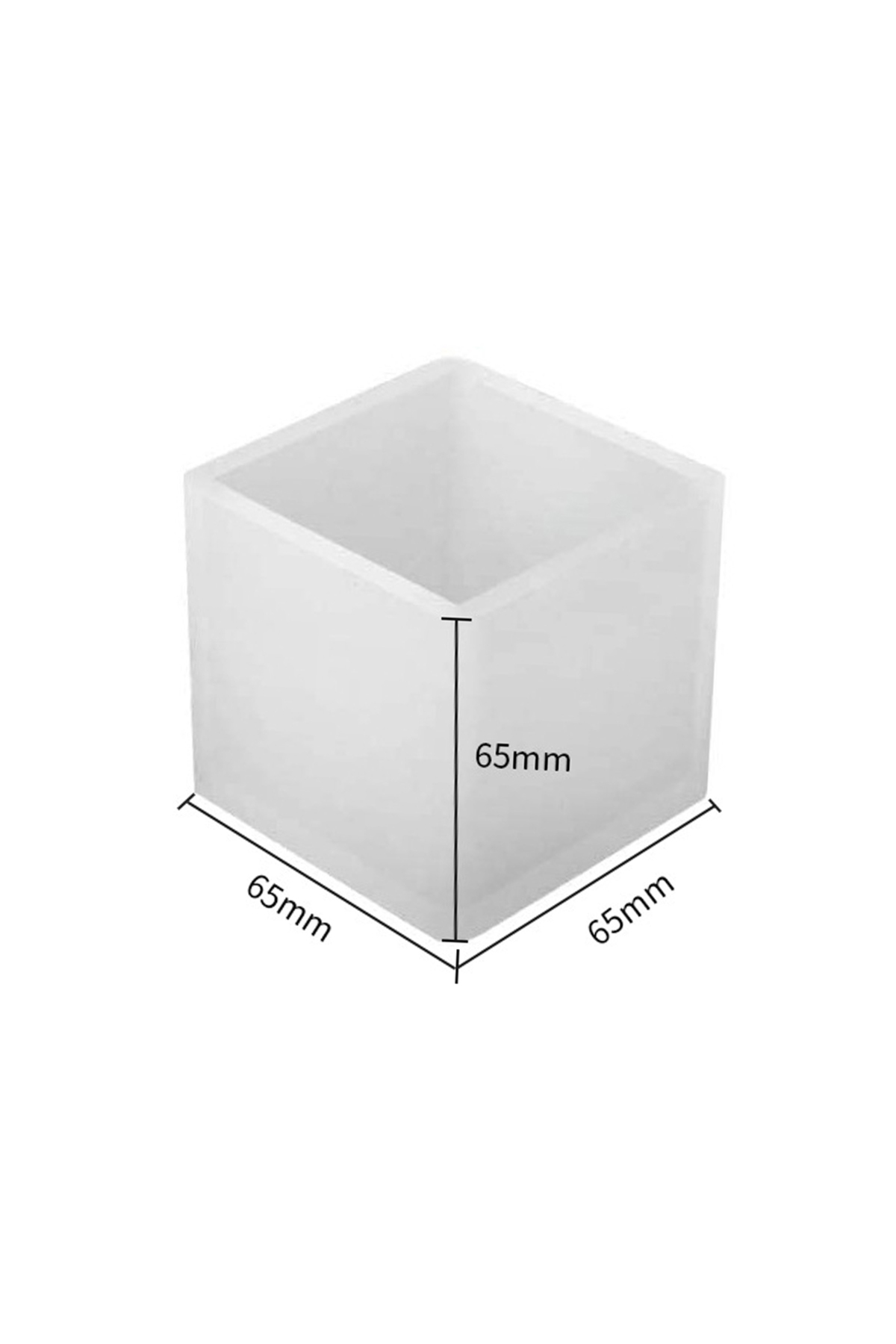 مدل خودرو قالب مکعب اپوکسی سیلیکون 6.5 سانتی متر از ترکیه Getshopmini