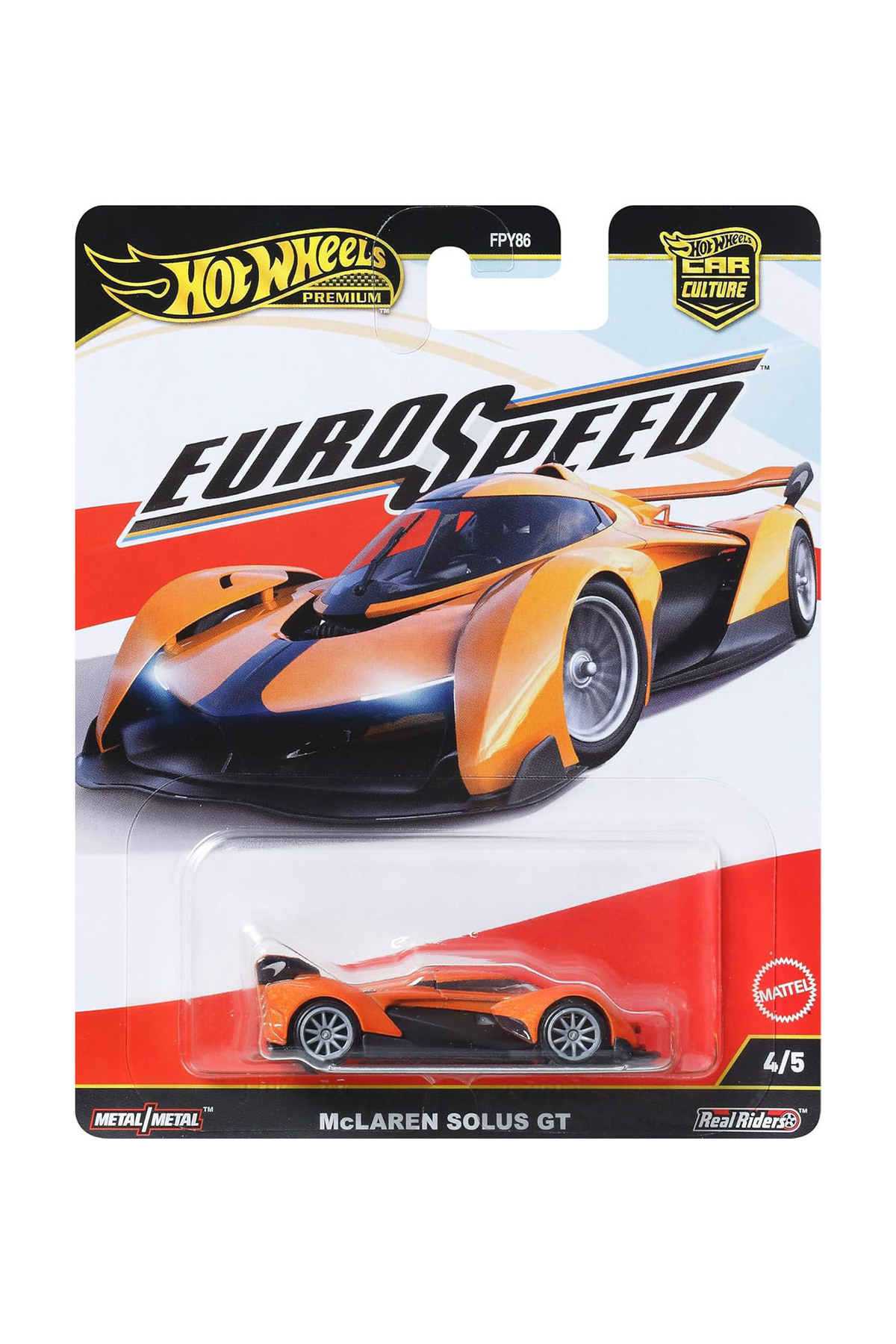 ماشین اسباب بازی PREMIUM MCLAREN SOLUS GT 1 64 EUROSPEED 4 5 از ترکیه HOT WHEELS
