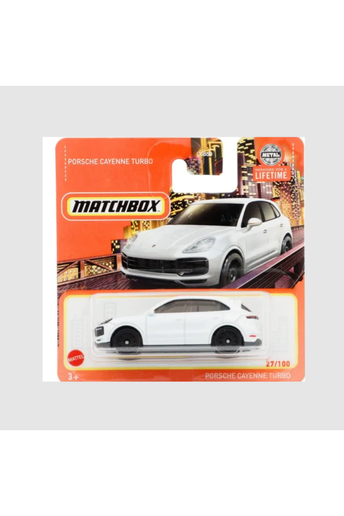 ماشین اسباب بازی جعبه کبریت پورشه کاین توربو COI HOBI از ترکیه HOT WHEELS