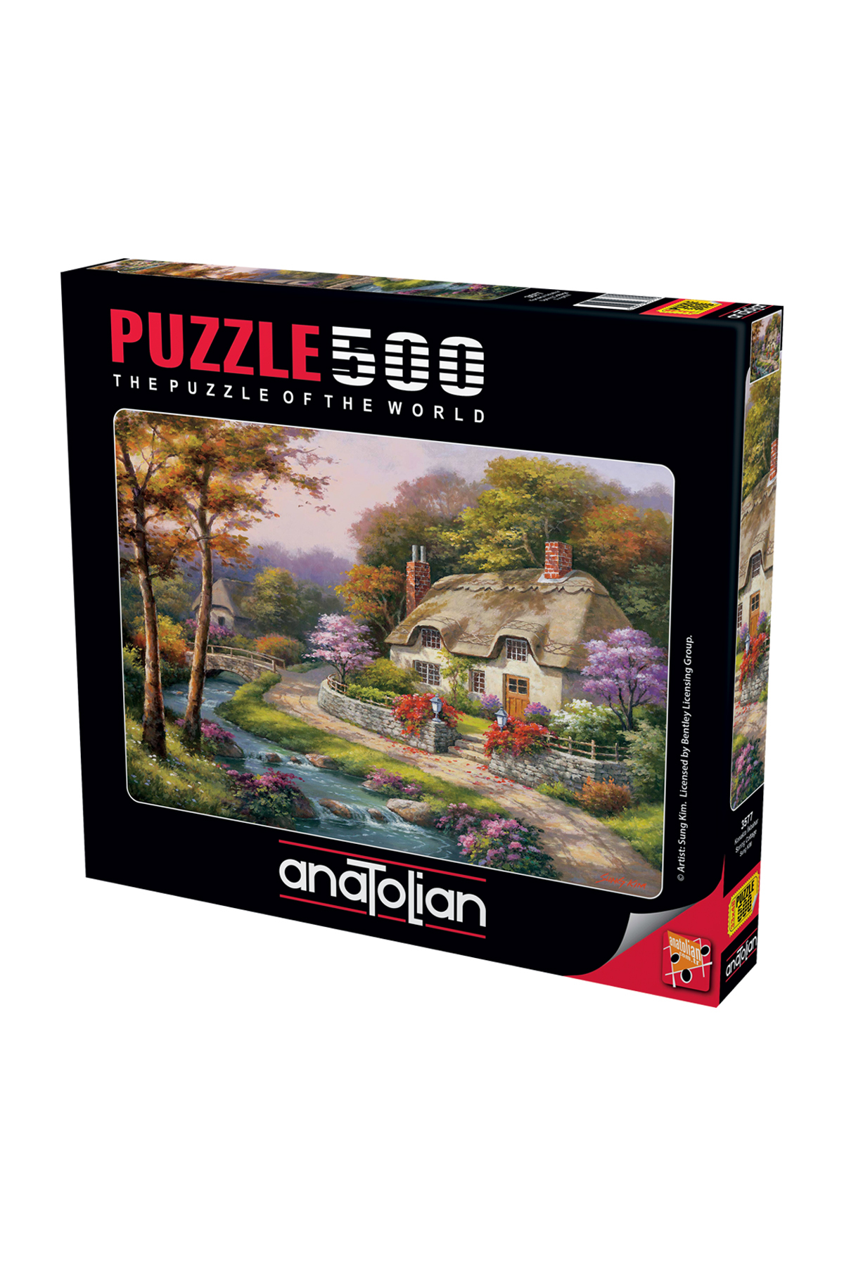 پازل اره منبت کاری مویی 500 تکه کوناکتا بهار 3577 از ترکیه Anatolian Puzzle