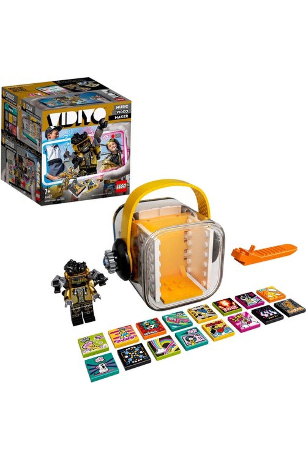 لگو و اسباب بازی های ساخت محور BEATBOX بوت پوتین HIPHOP VIDIYO 43107 اورجینال LEGO