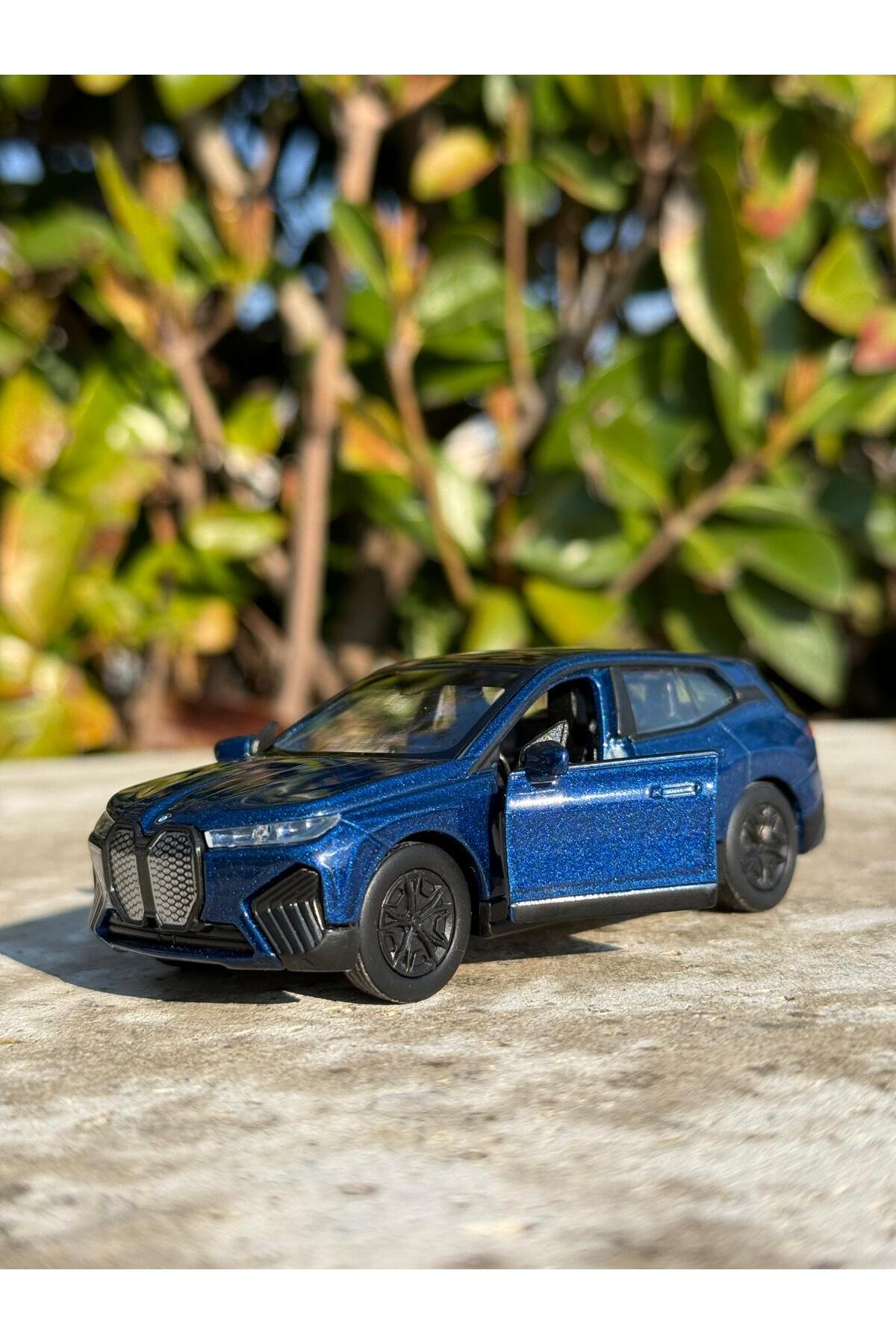 ماشین اسباب بازی BMW IX TOY CAR JEEP 12 CM DIE CAST MODEL VEHICLE OPENING درب ها را بکش و رها کن METAL scntoys