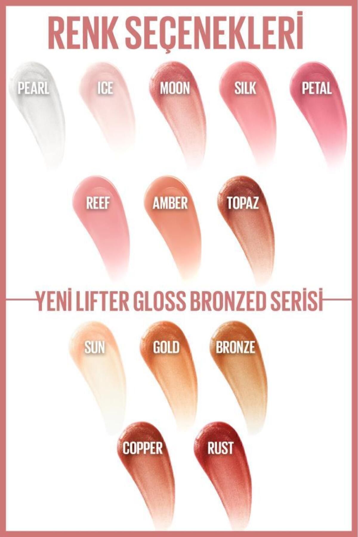ریمل براق کننده لب با هیالورونیک اسید - 020 Sun میبلین Maybelline