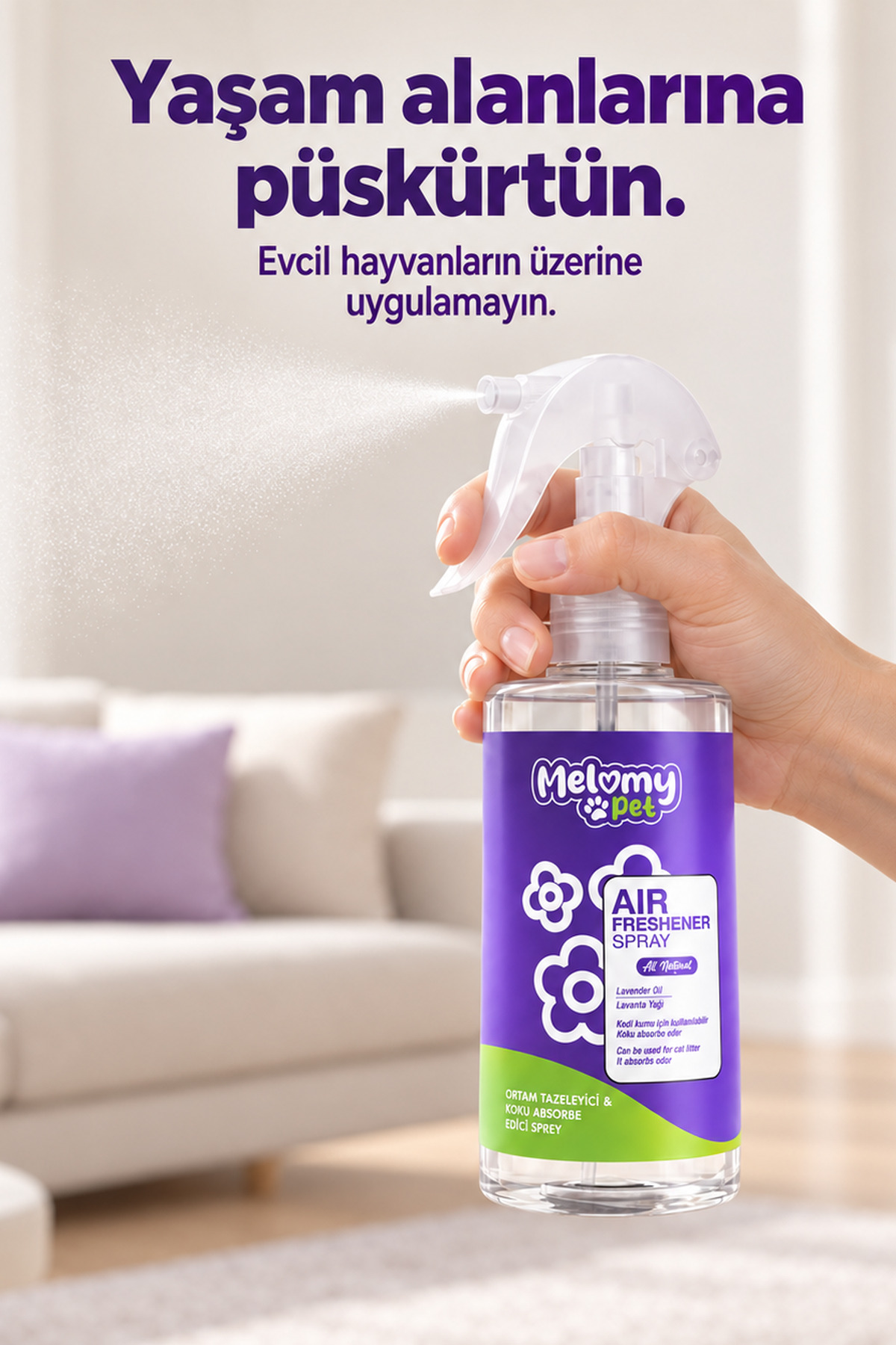 ست مراقبت خانگی گربه و سگ ملومی Melomy مدل MLY103