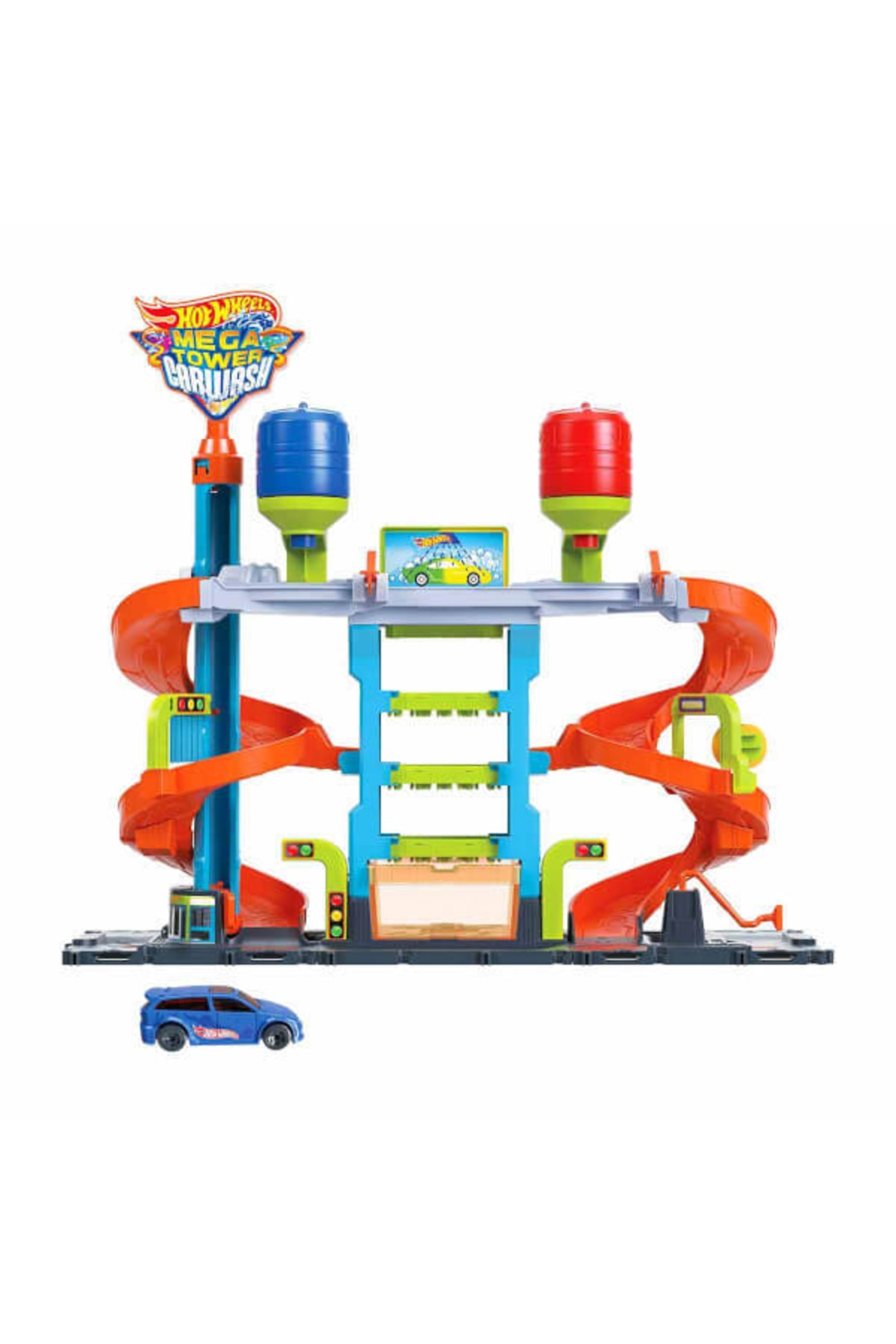 ست بازی کارواش سیتی مگا HDP05 از ترکیه HOT WHEELS