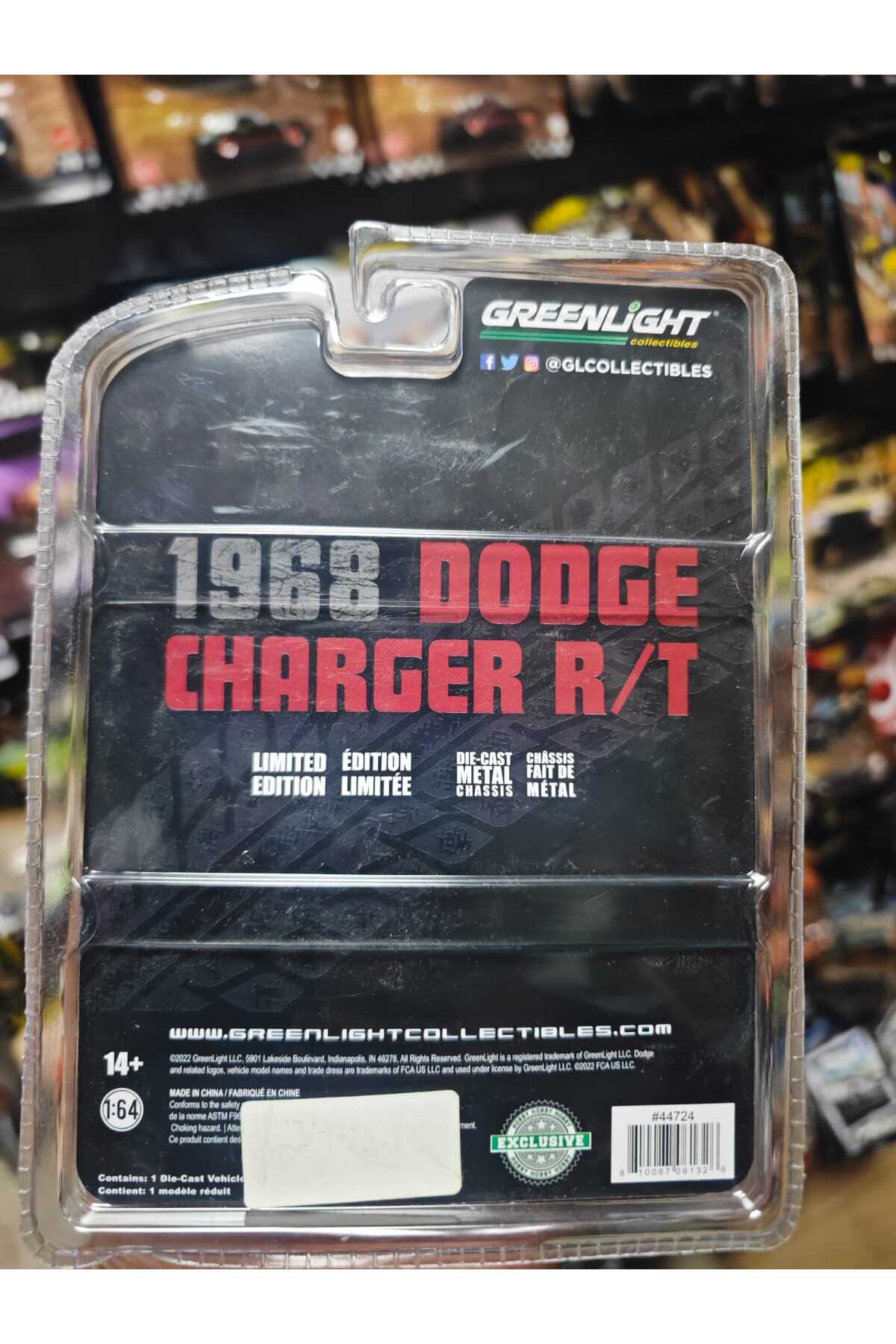 مدل خودرو 1968 DODGE CHARGER R T اورجینال Greenlight