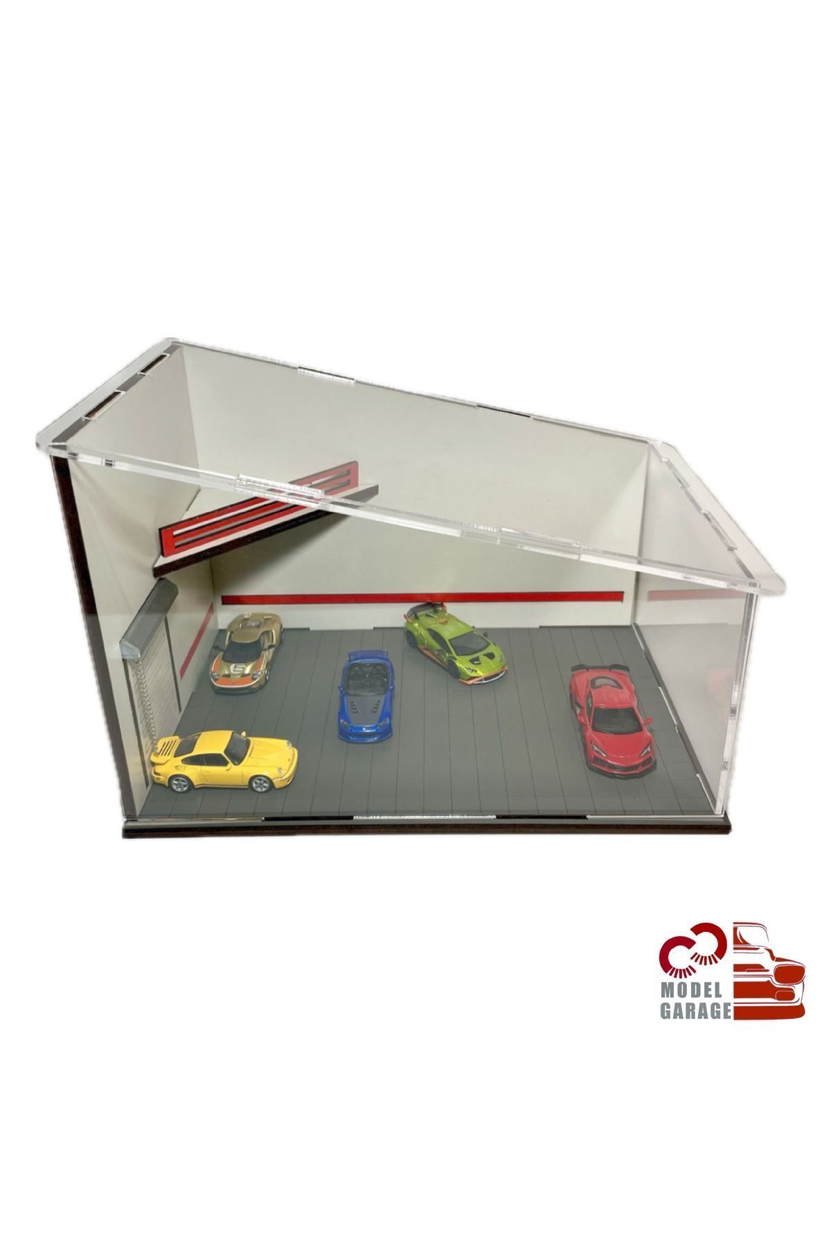 مدل خودرو 1 64 SCALE تعمیرگاه پارکینگ DIORAMA DIECAST DISPLAY STAND RACK CAR GARAGE TOY اورجینال ÜRETİM