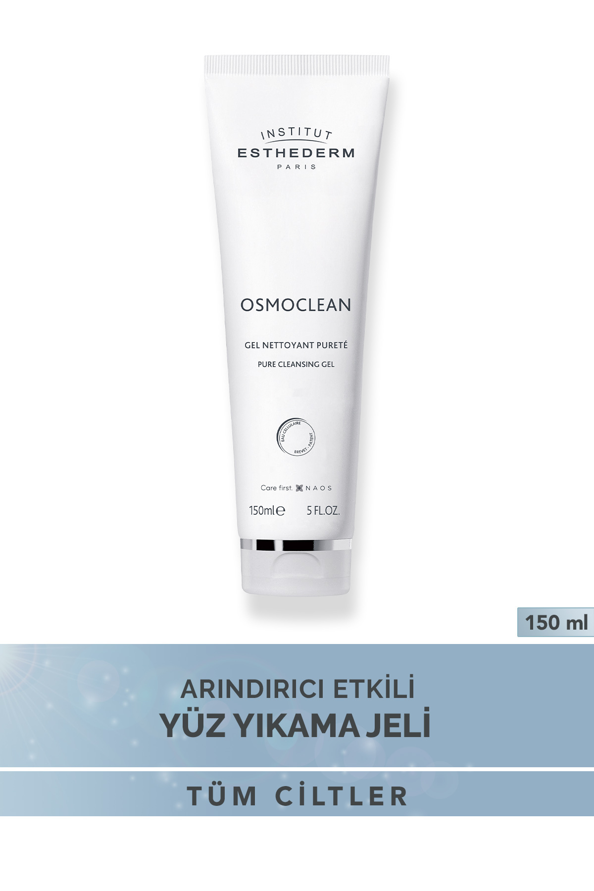 INSTITUT ESTHEDERM ژل تمیزکننده پوست ژل تمیزکننده پوستی برای پوست‌های معمولی ترکیبی چرب 150 میلی‌لیتر