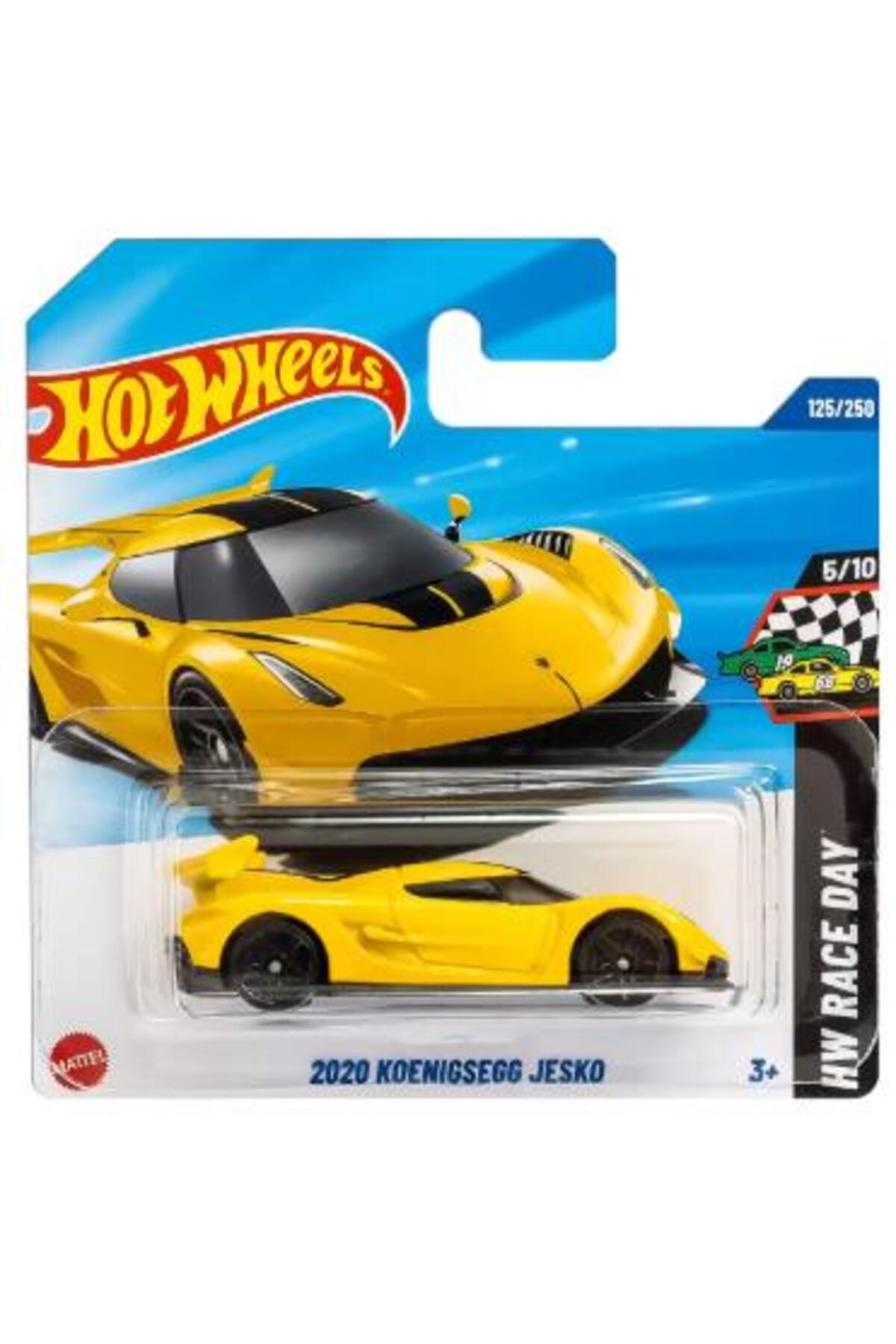 ماشین اسباب بازی ماشین‌های تک 2020 KOENIGSEGG JESKO HYY 66 روز مسابقه HW از ترکیه HOT WHEELS