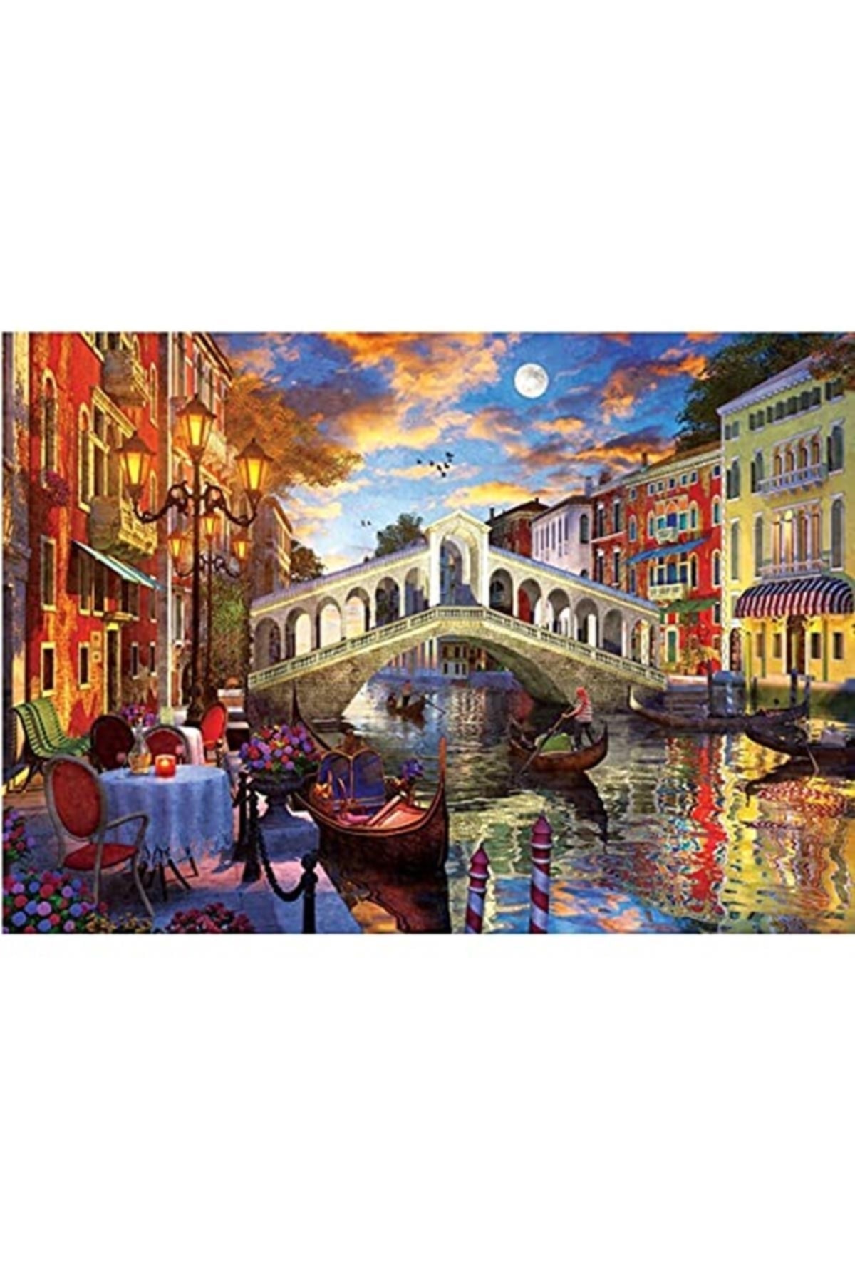 پازل پل FABBATOYS RIALTO ونیز 1500 قطعه +15 سن اورجینال ارت Art Puzzle