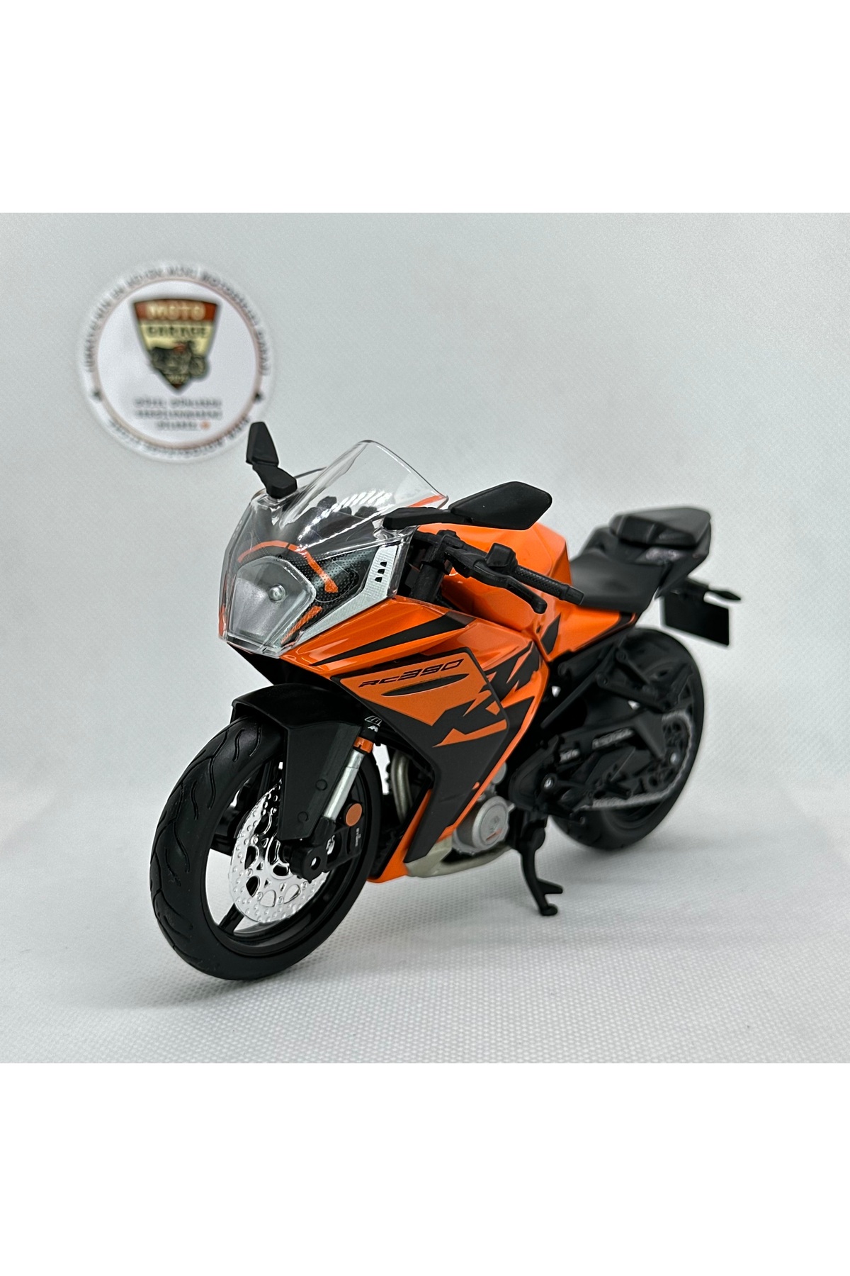 مدل خودرو موتورسیکلت KTM RC390 1:12 DIECAST – فلزی و اسباب بازی کلکسیونی MAISTO دارای مجوز اورجینال Maisto Diecast