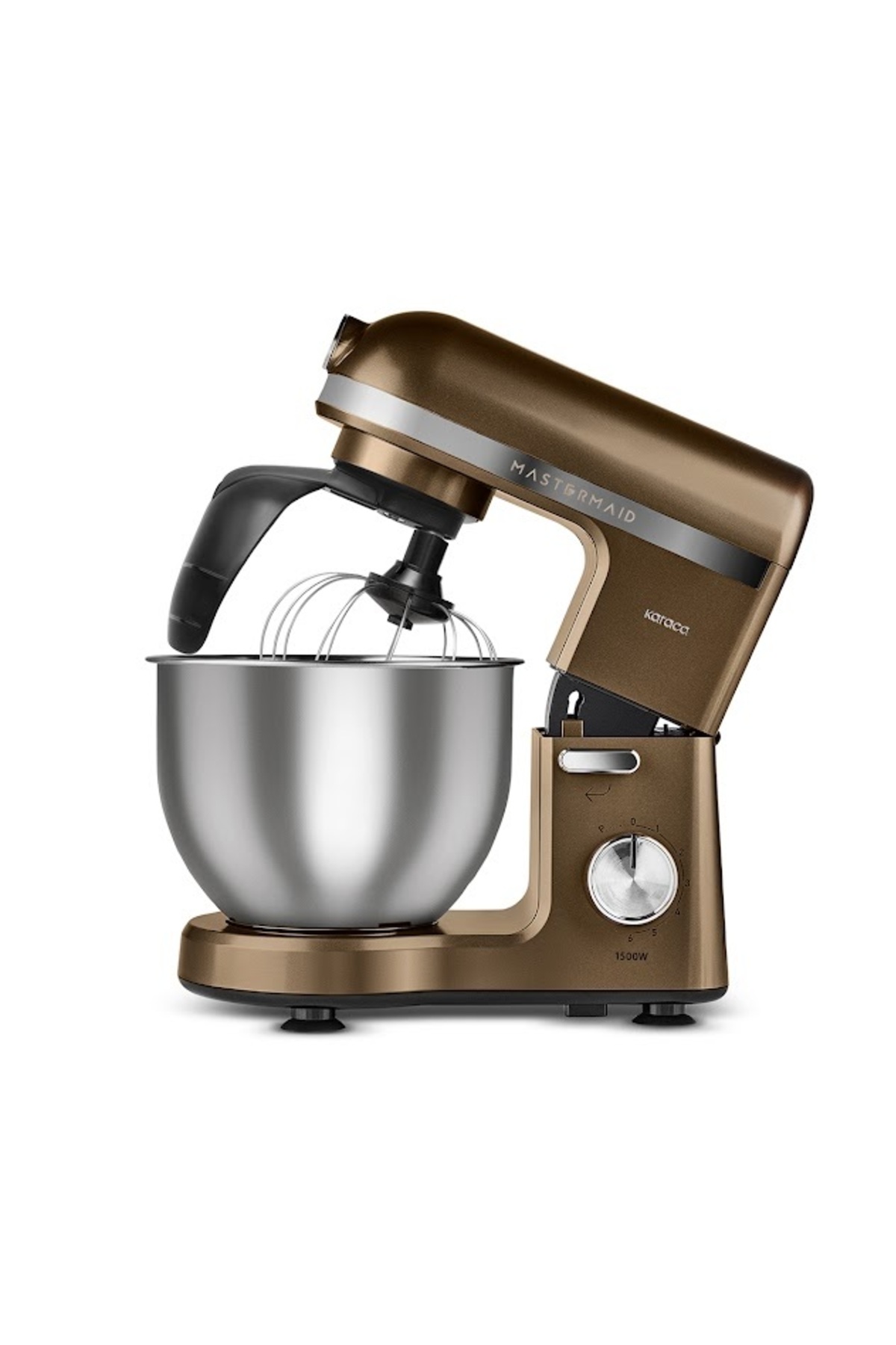 میکسر و ست MASTERMAID CHEF PRO DOUBLE KITCHEN 1500 W قهوه ای گردویی اورجینال Karaca