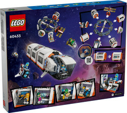 مجموعه ساختنی لگو LEGO سیتی ایستگاه فضایی ماژولار مدل 60433، ۱۰۹۷ قطعه، حداقل سن ۷ سال