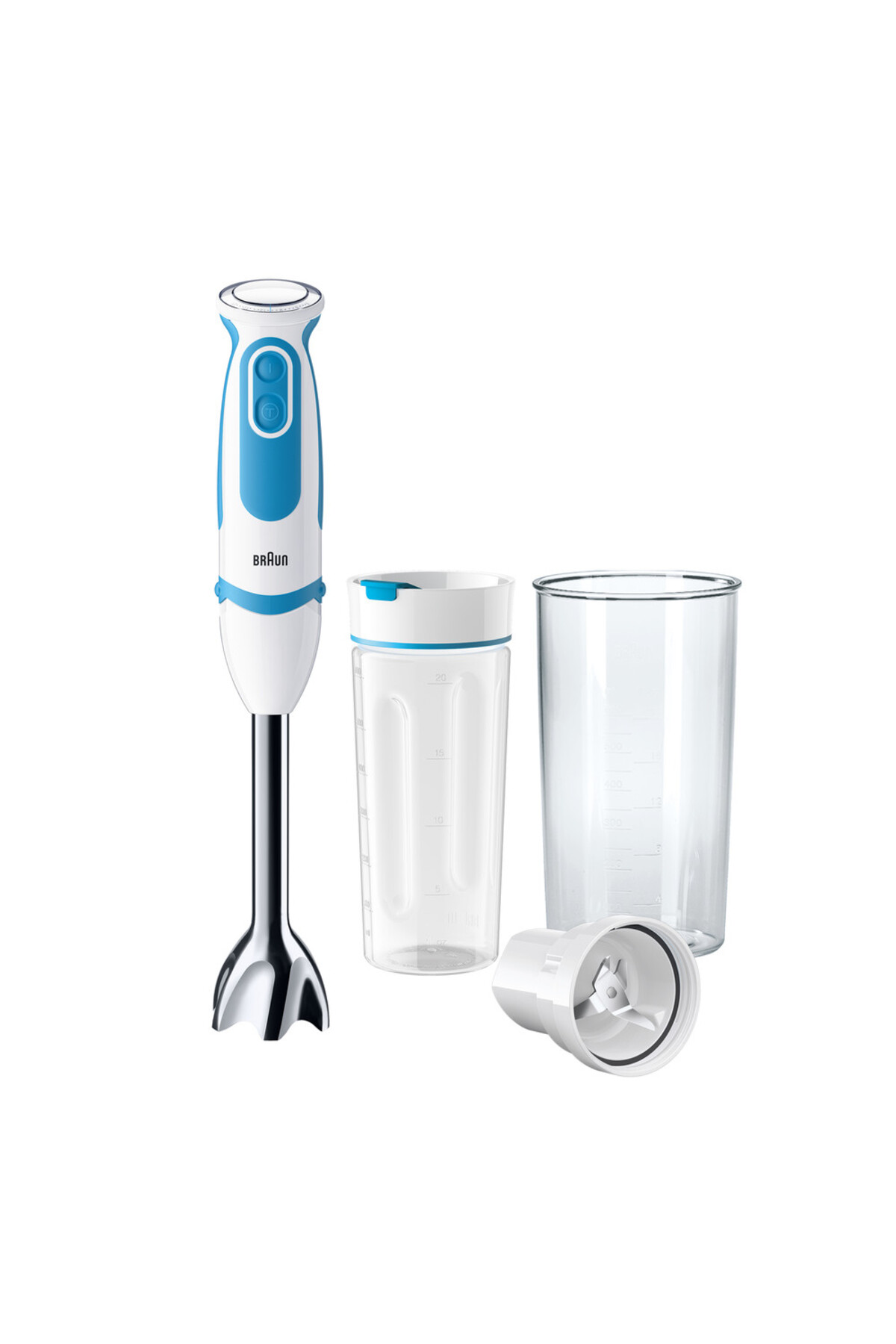 ست مخلوط کن مجموعه بلندر دستی MQ5251WHBL MULTIQUICK 5 VARIO 1000 W اورجینال Braun