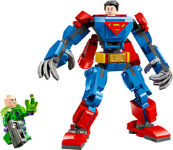 مجموعه ساختنی لگو LEGO دی‌سی DC مدل 76302، ربات سوپرمن در برابر لکس لوتر، ۱۲۰ قطعه