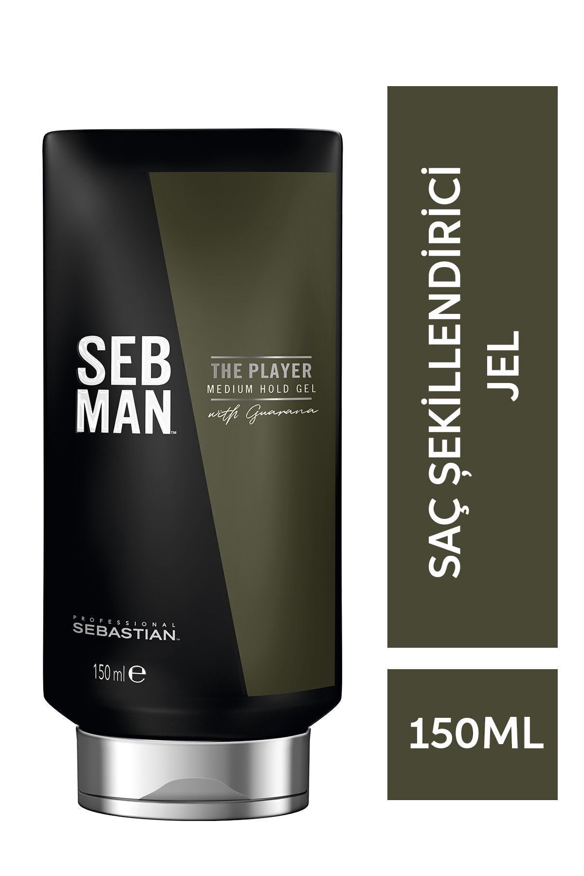 ژل مو پروفسور نگهدارنده متوسط ​​SEB MAN THE PLAYER 150ML. کلید Sebastian