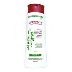 شامپو پاک‌کننده و مراقبتی موهای چرب و نازک رستورکس Restorex، ۵۰۰ میلی‌لیتر